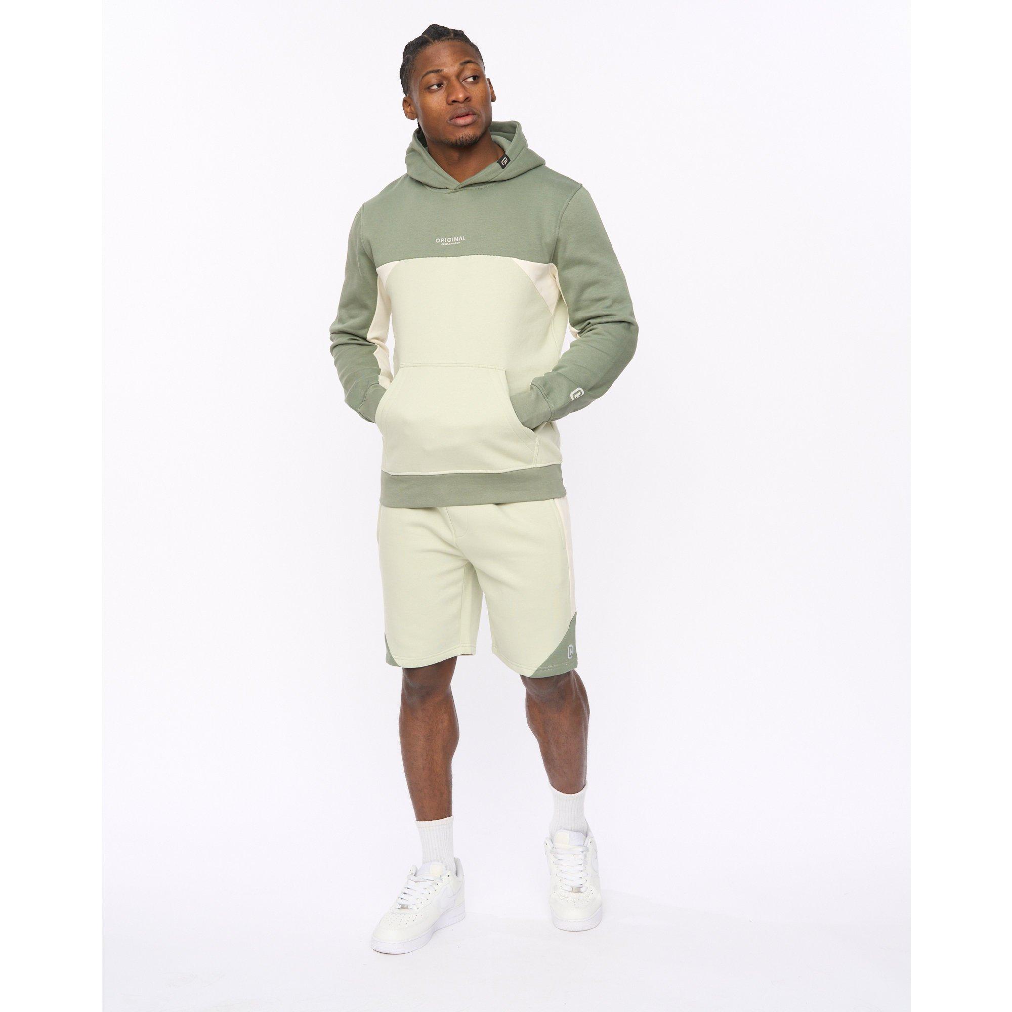 Mikina Crosshatch LIGHT OLIVE 6106967 CH Castlebay Hoodie Sn64 - 4