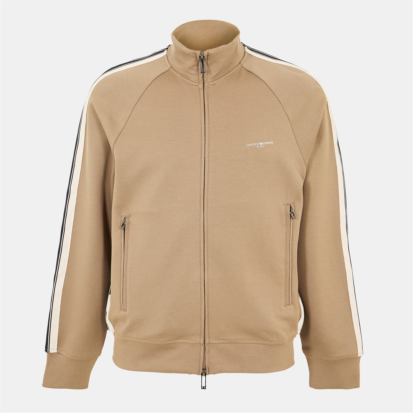 Mikina EMPORIO ARMANI Walnut U6189 6915988 Men's Full Zip Hoodie - 1