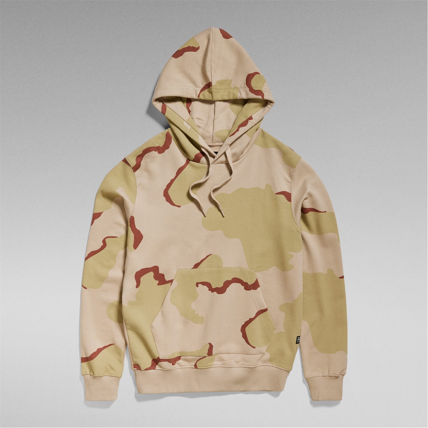 Mikina G Star Dk Brick 8677879 Desert Hoody - 1