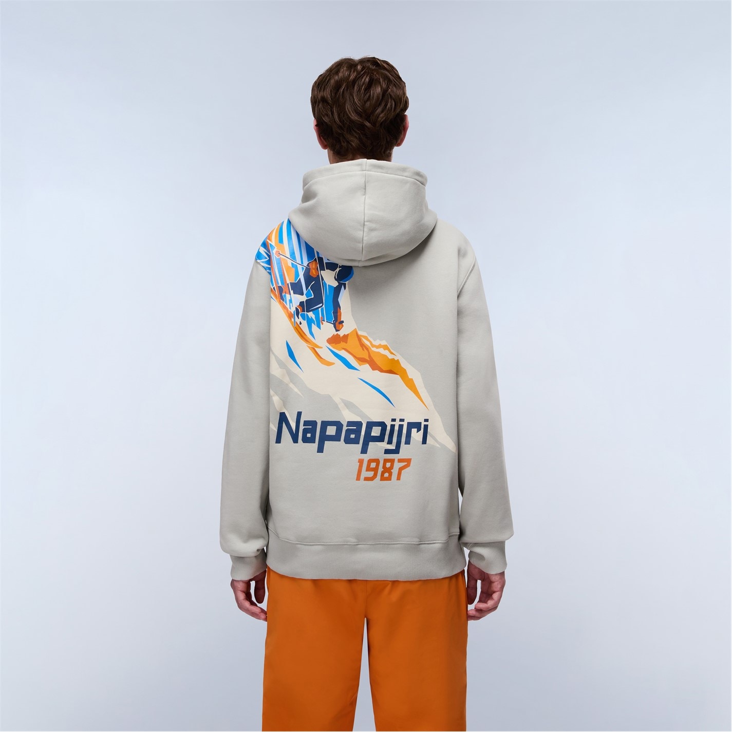 Mikina NAPAPIJRI Will Gray 303440 Fiemme Hoodie Mens - 2