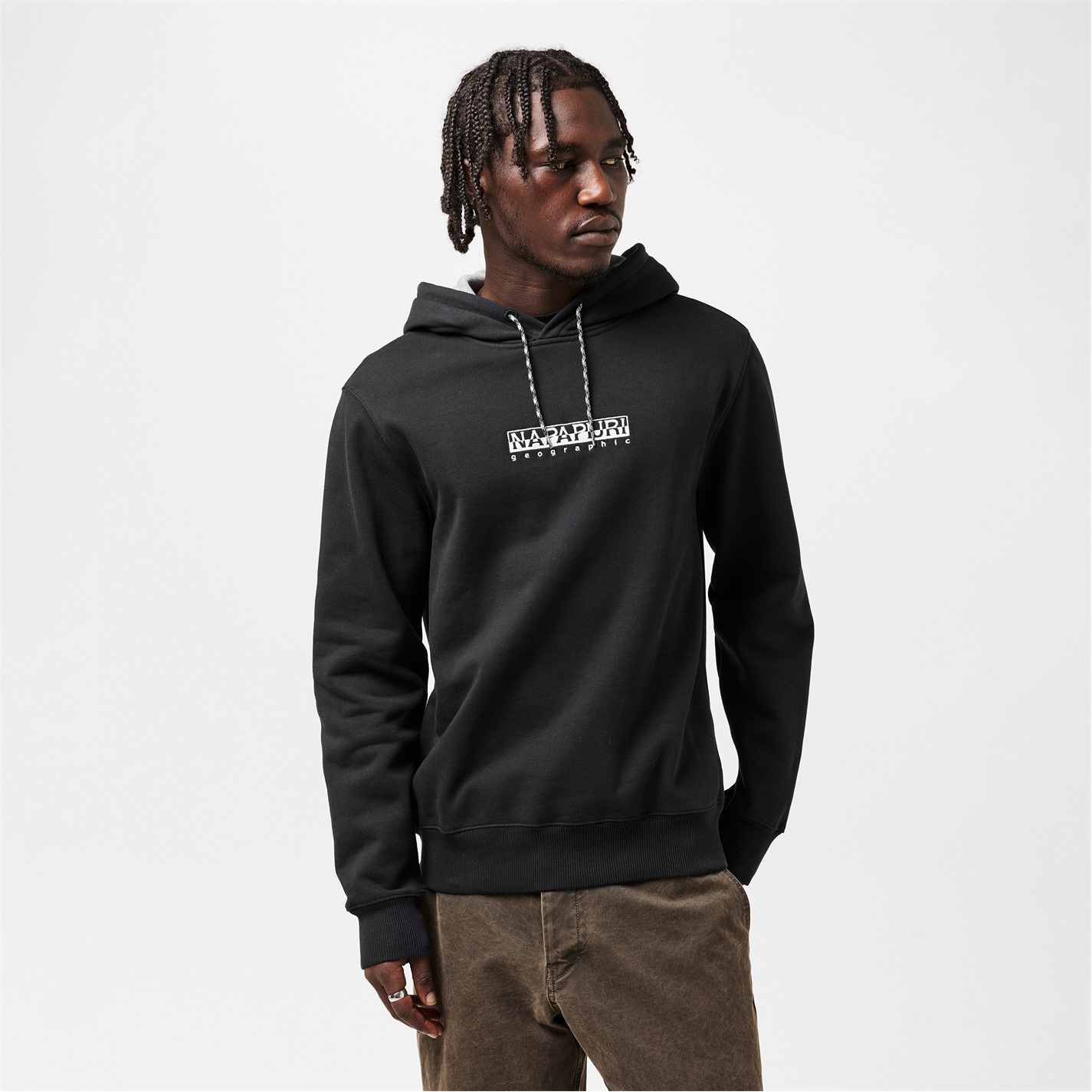 Mikina NAPAPIJRI Black Beauty 6538201 Fiemme Hoodie Mens - 3