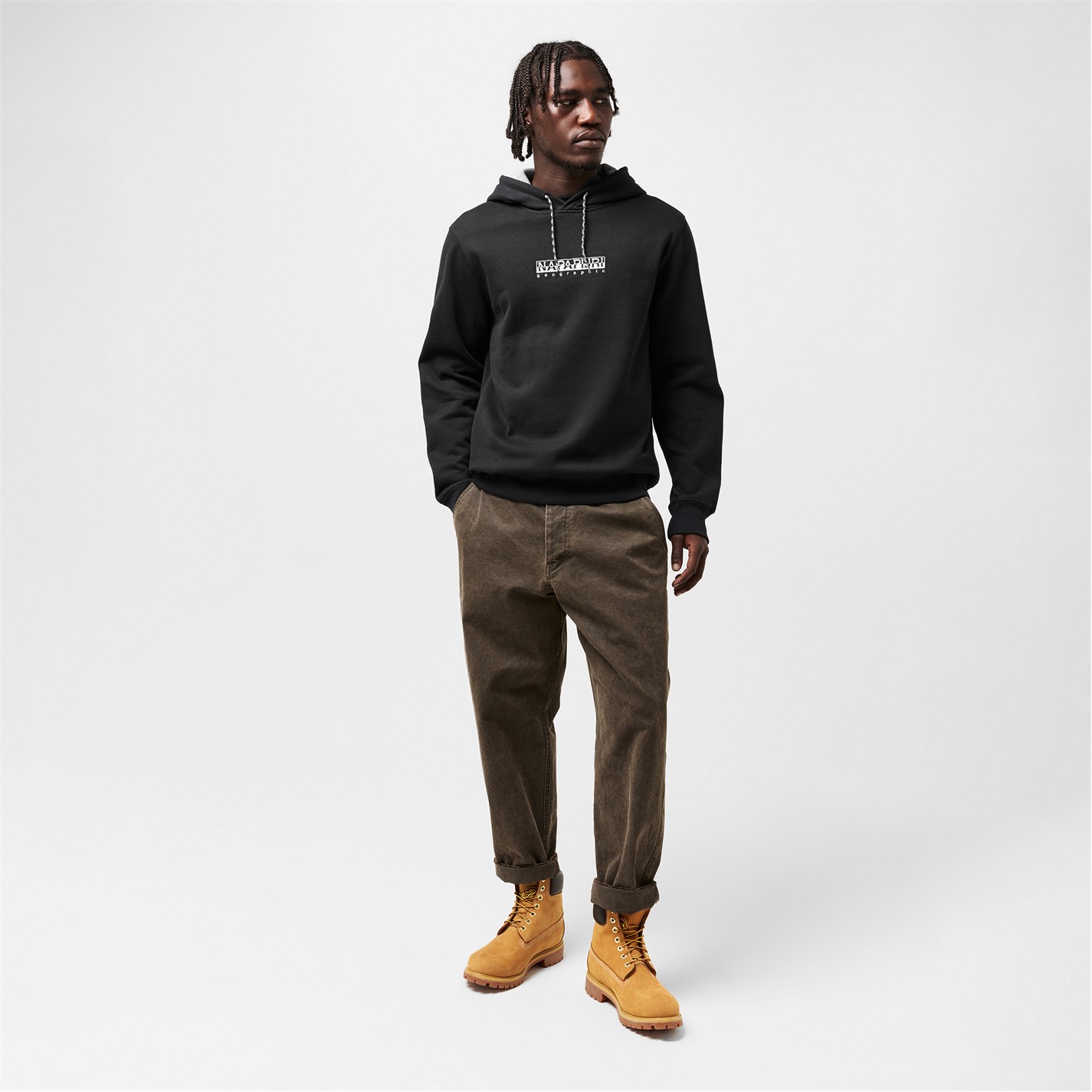 Mikina NAPAPIJRI Black Beauty 6538201 Fiemme Hoodie Mens - 6