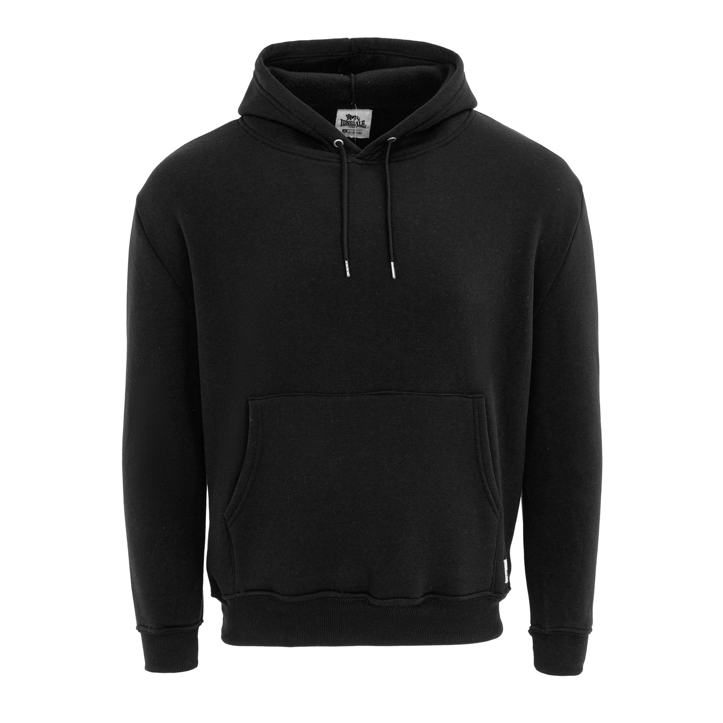 Mikina Lonsdale Black 1260058 Hoodie Men Sweatshirts - 1