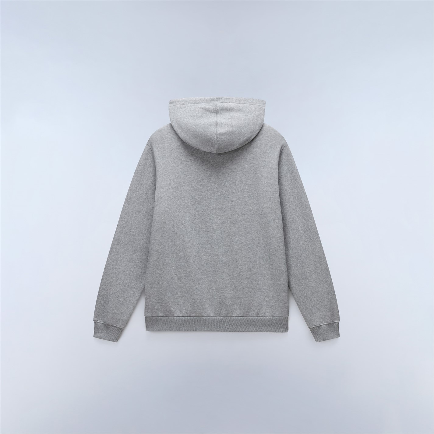 Mikina Napapijri Med Grey Mel 9312132 Men's Napa Burgee Pull Over Hoodie - 2