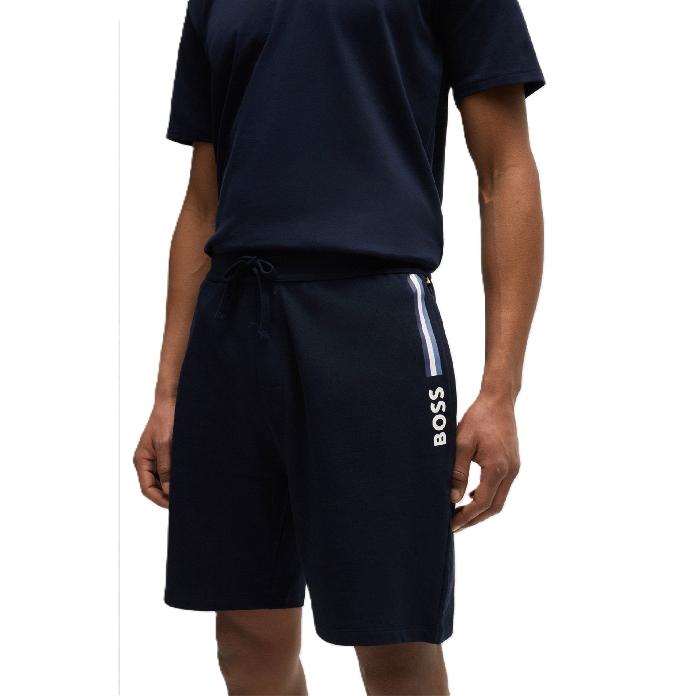 Mikina Boss Dark Blue 9430536 Men's Pull Over Hoodie - 3