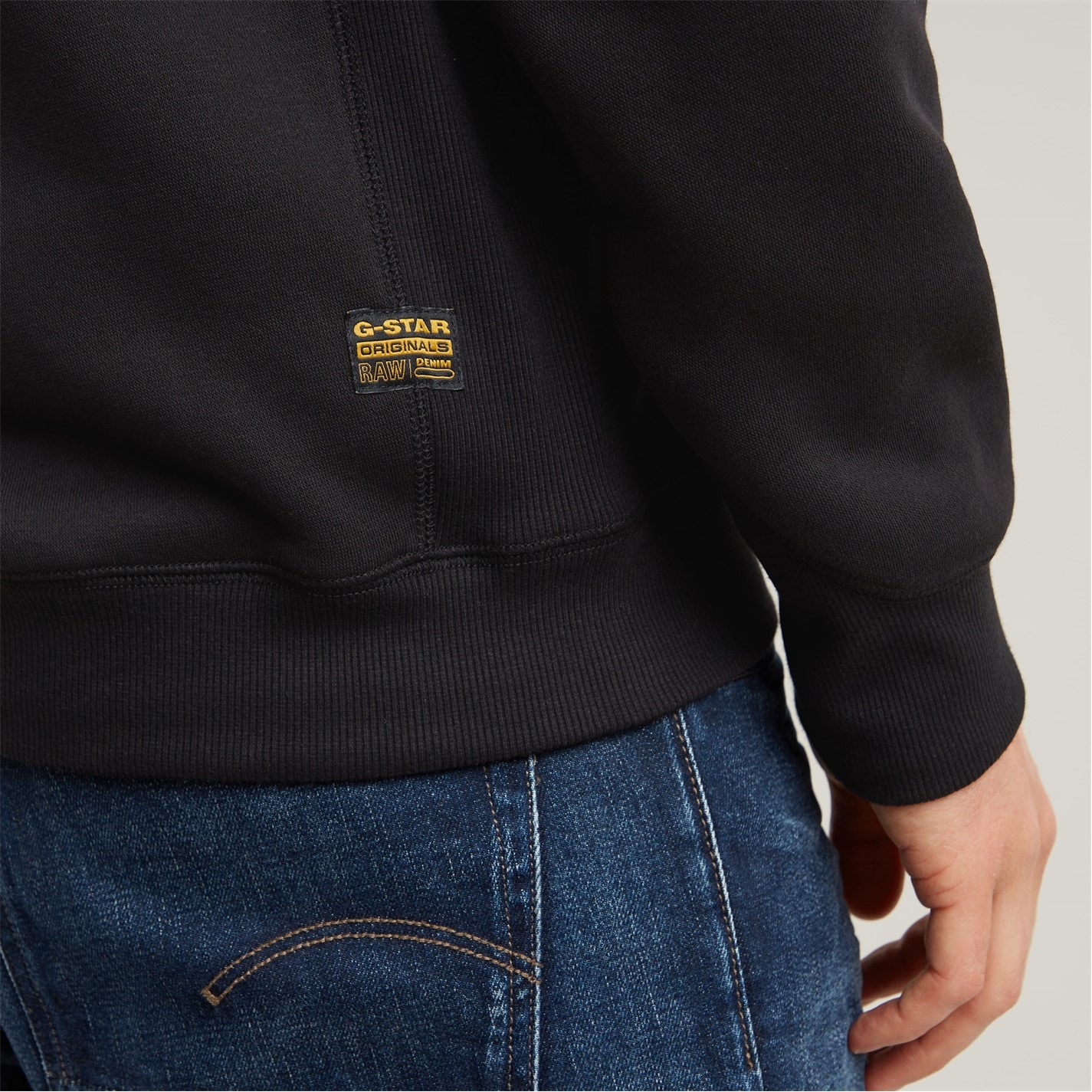 Mikina Boss Black 9074673 Men's Hooded Pull Over Hoodie - 5