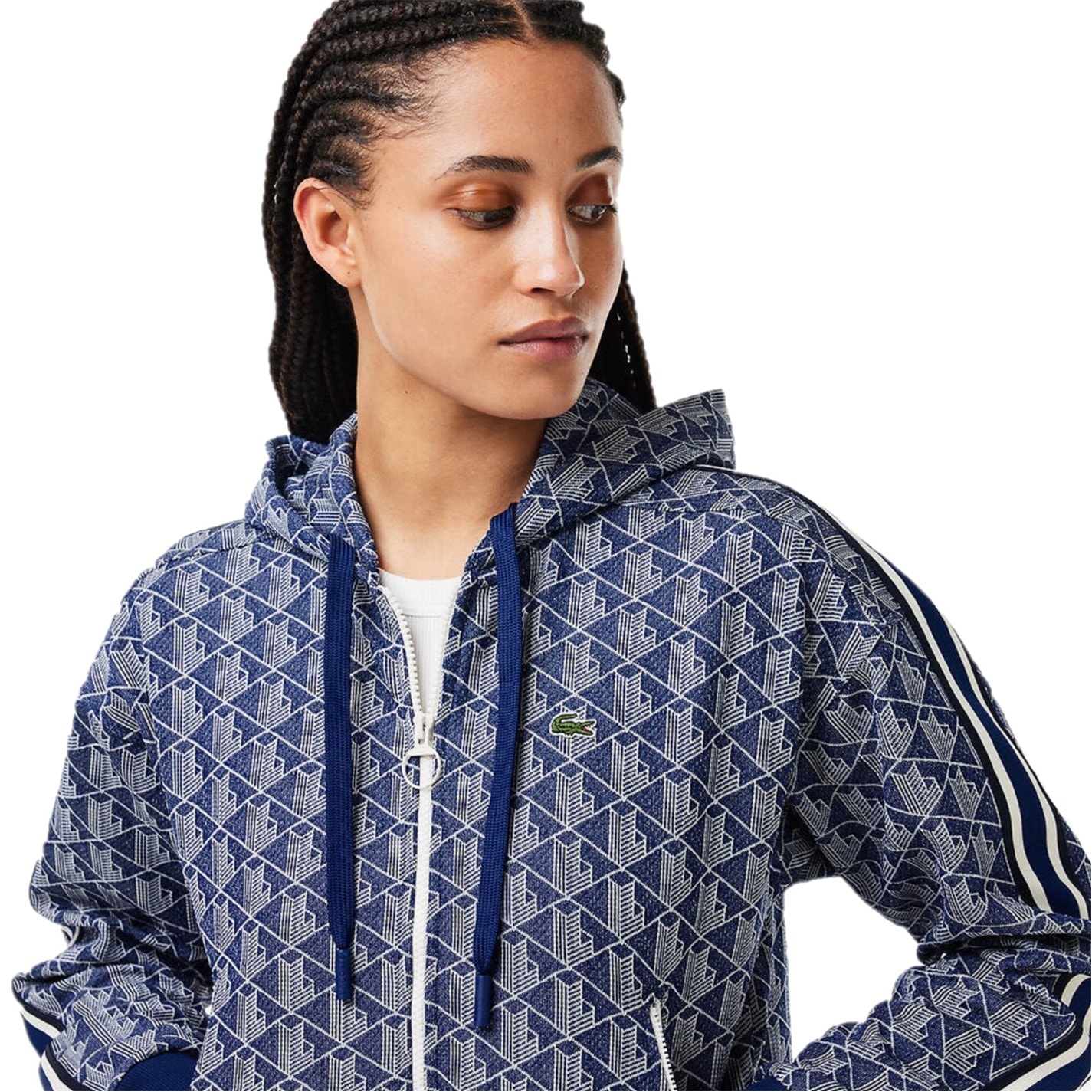 Mikina Lacoste Methylene 8999479 Men's Zip Hoodie - 3