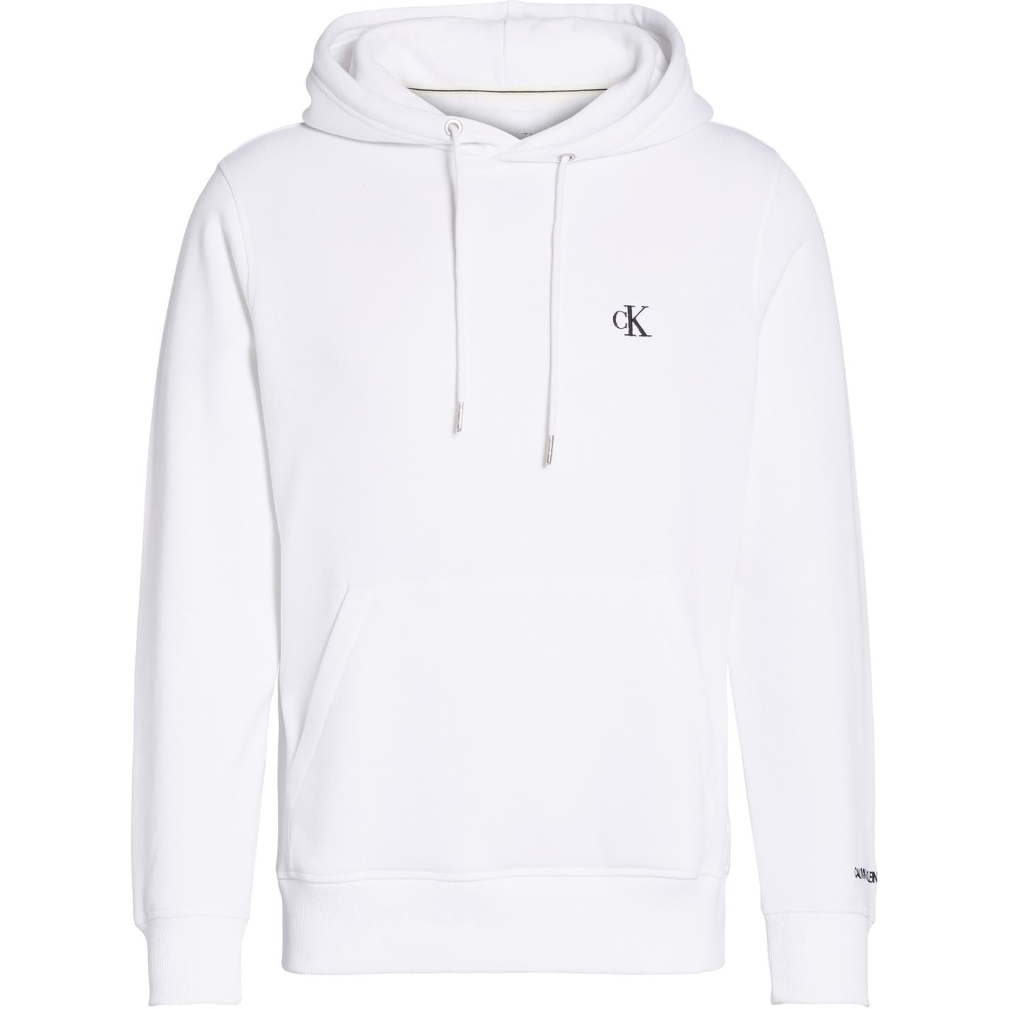 Mikina Calvin Klein Jeans Bright White 4311410 Essential OTH Hoodie - 1