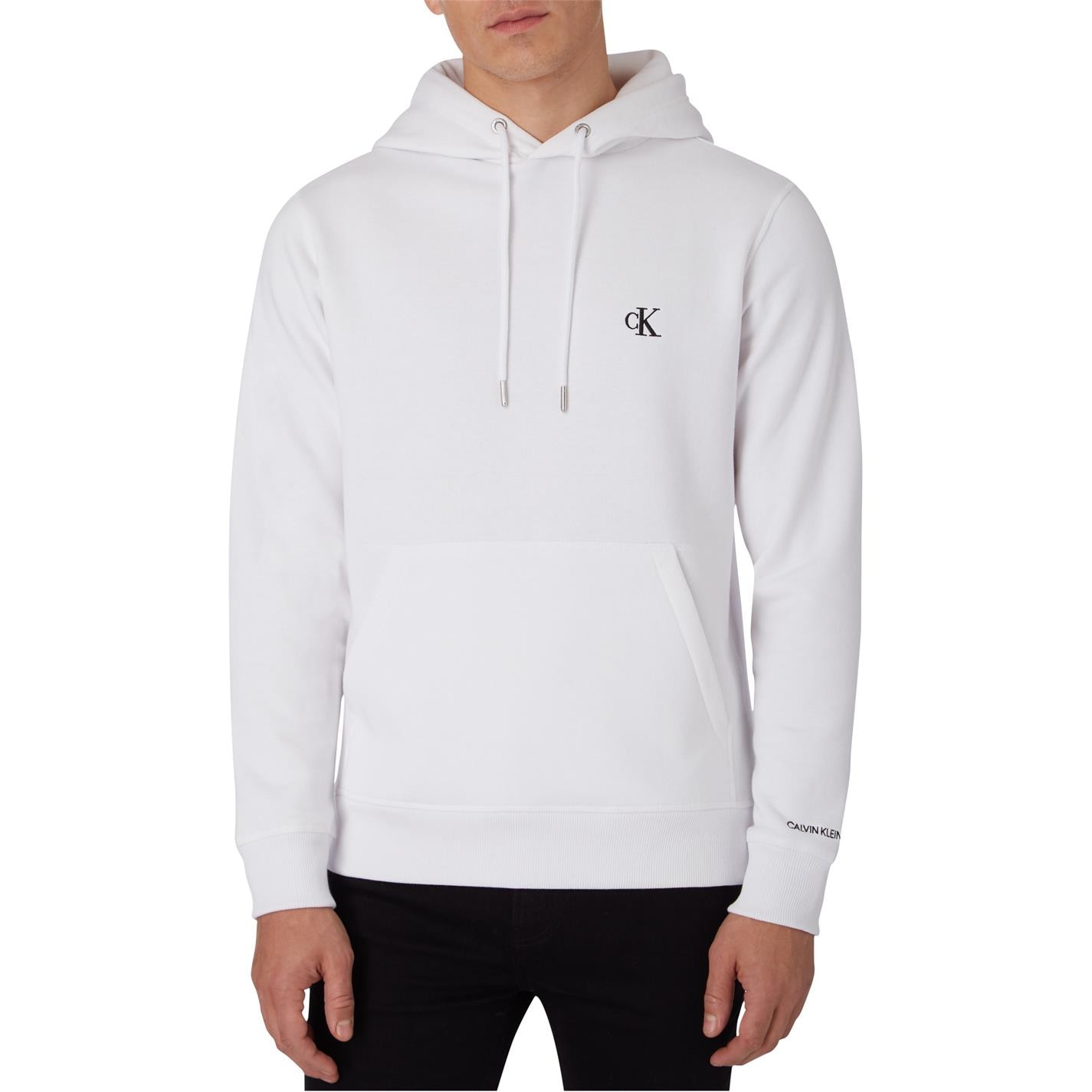 Mikina Calvin Klein Jeans Bright White 4311410 Essential OTH Hoodie - 2