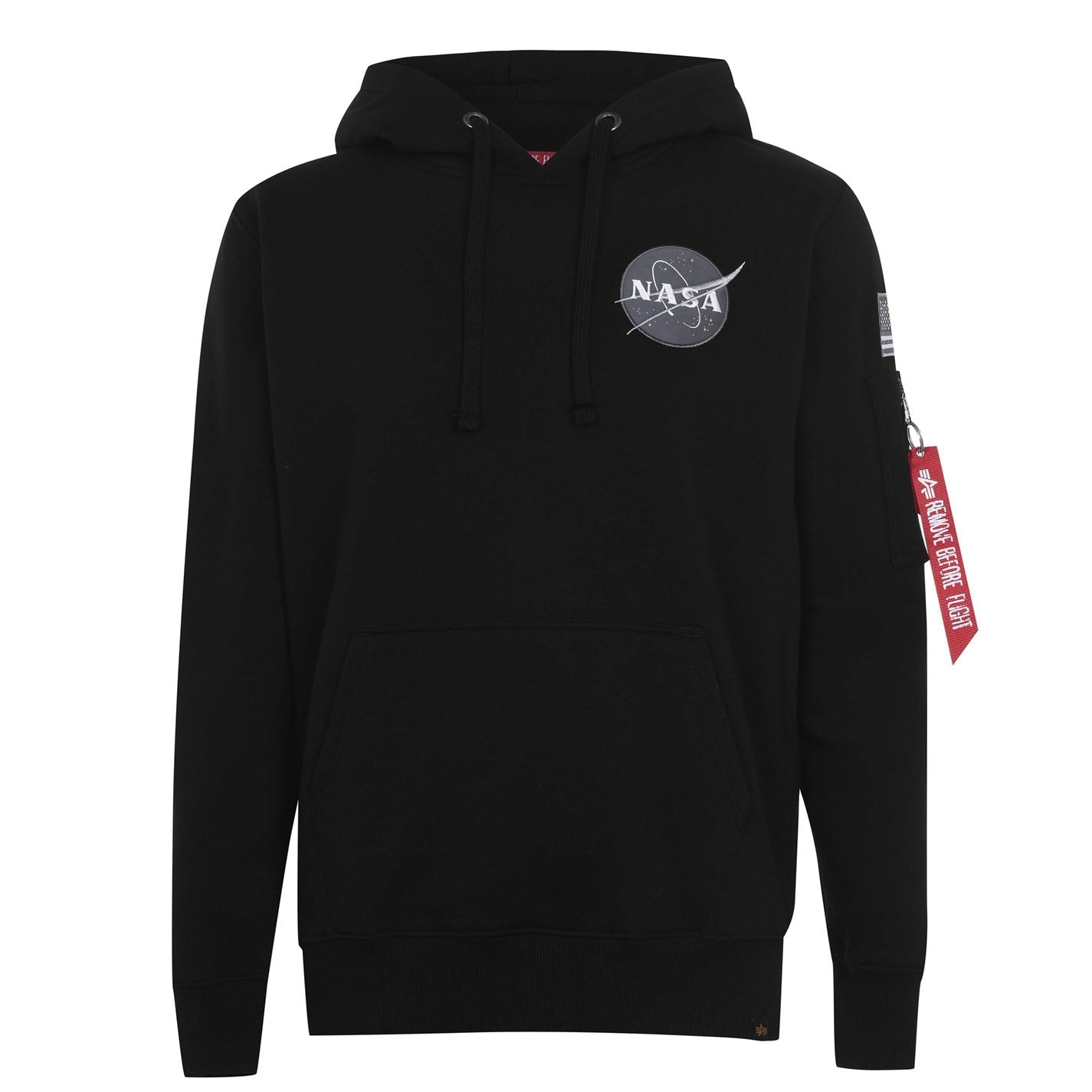 Mikina Alpha Industries Black 03 4326158 Space Shuttle Hoody - 1