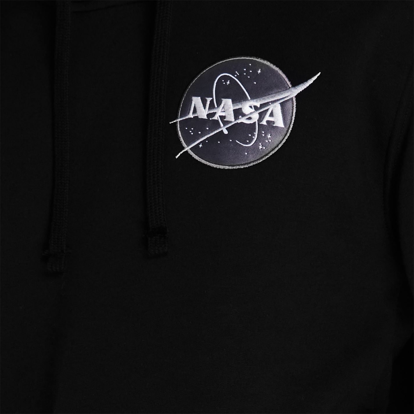 Mikina Alpha Industries Black 03 4326158 Space Shuttle Hoody - 5