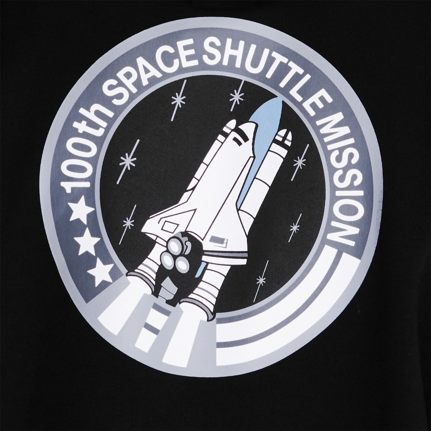 Mikina Alpha Industries Black 03 4326158 Space Shuttle Hoody - 8