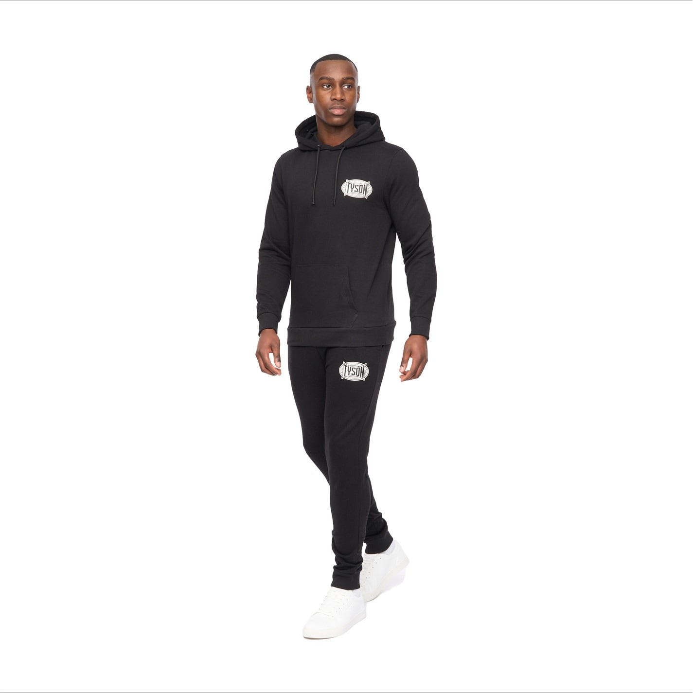Mikina Aquascutum Black 4204436 Men's Hooded Sweat Hoodie - 2