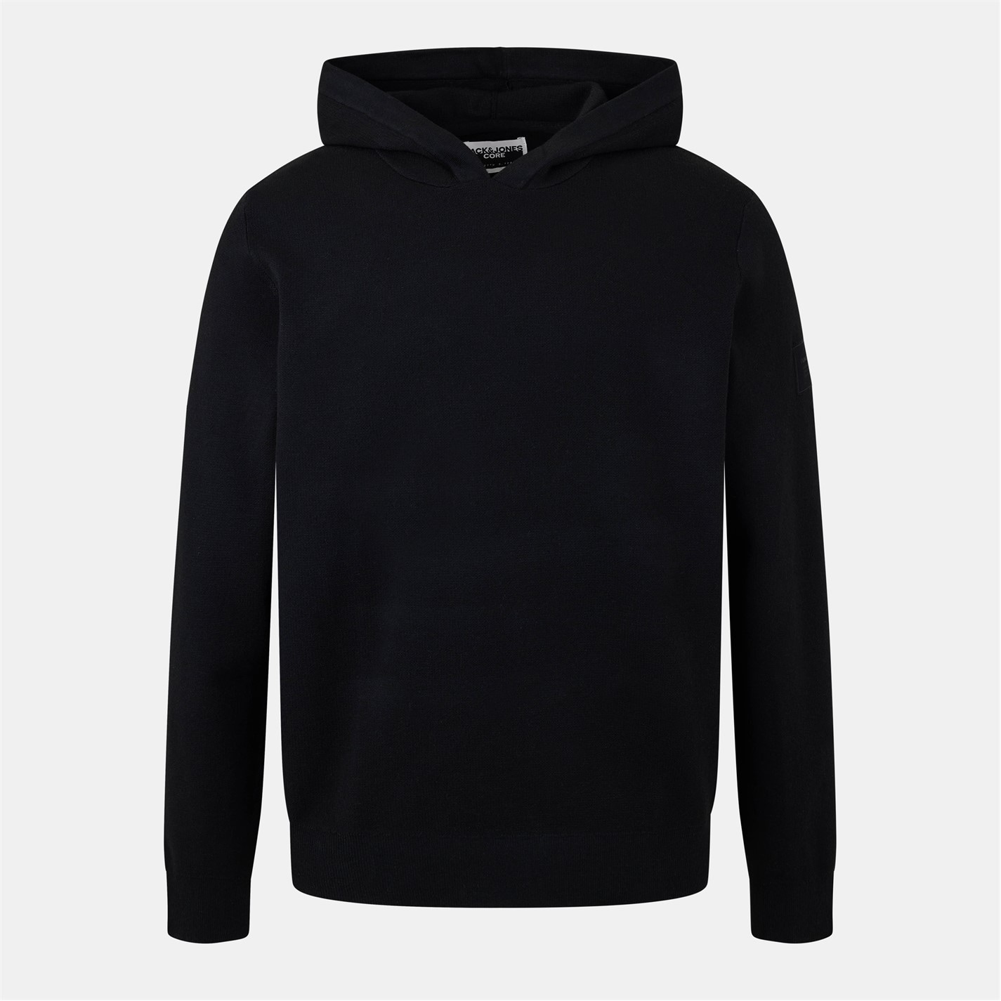 Mikina Jack and Jones Black 4004946 Men's Junior Knitted Hoodie - 1