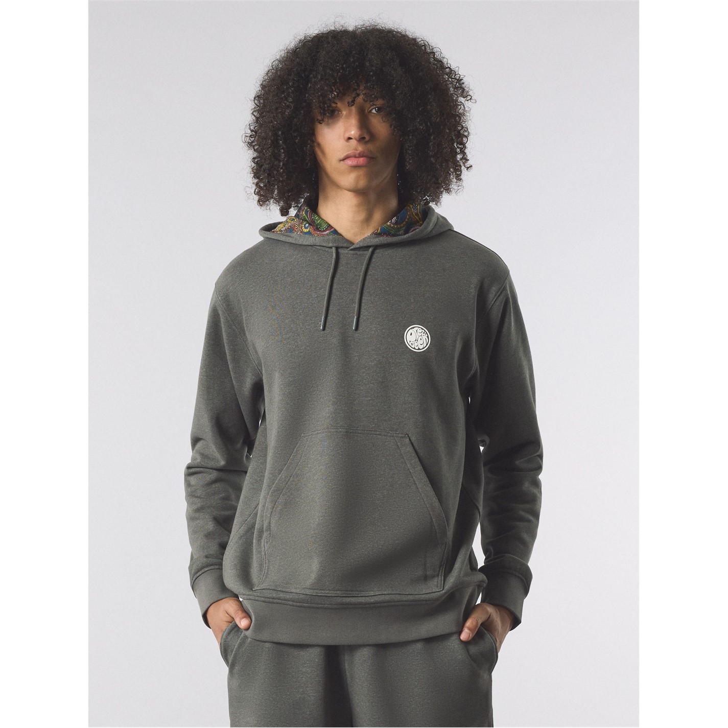 Mikina Pretty Green Grey 6632248 Men's PG Lounge Hoodie - 2