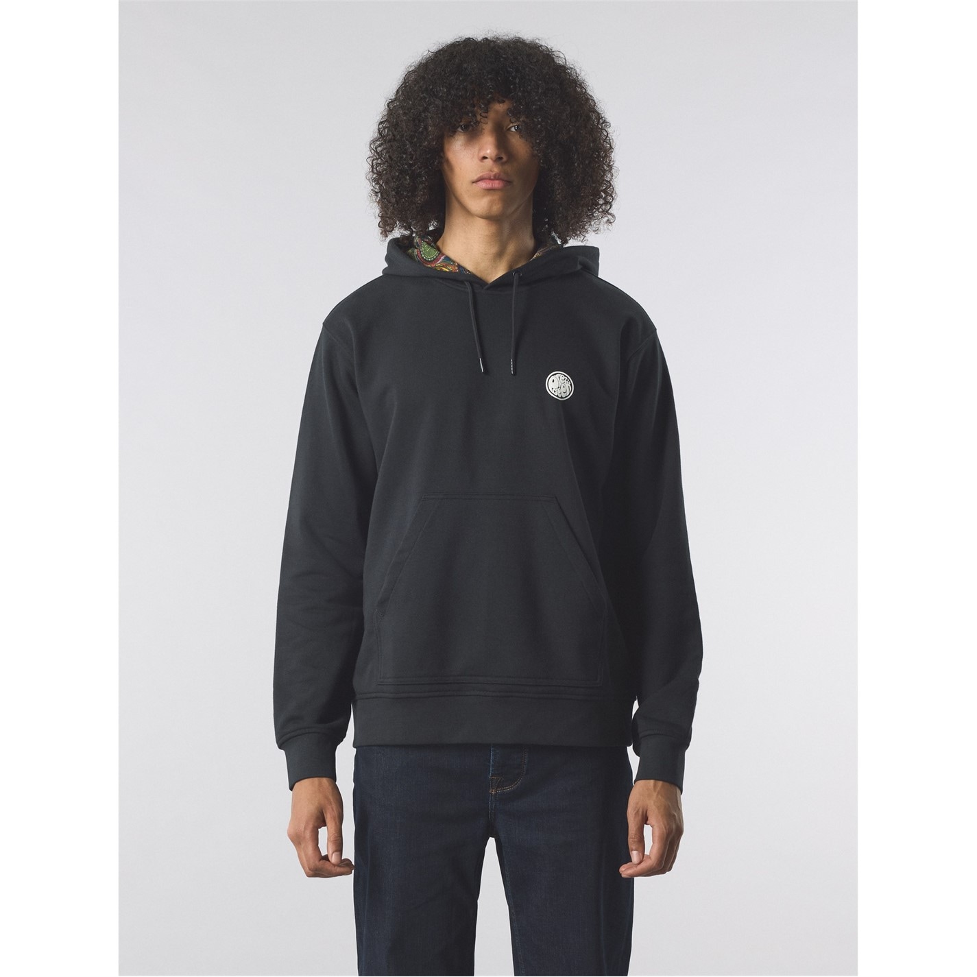 Mikina Pretty Green Black 8093928 Men's PG Lounge Hoodie - 2