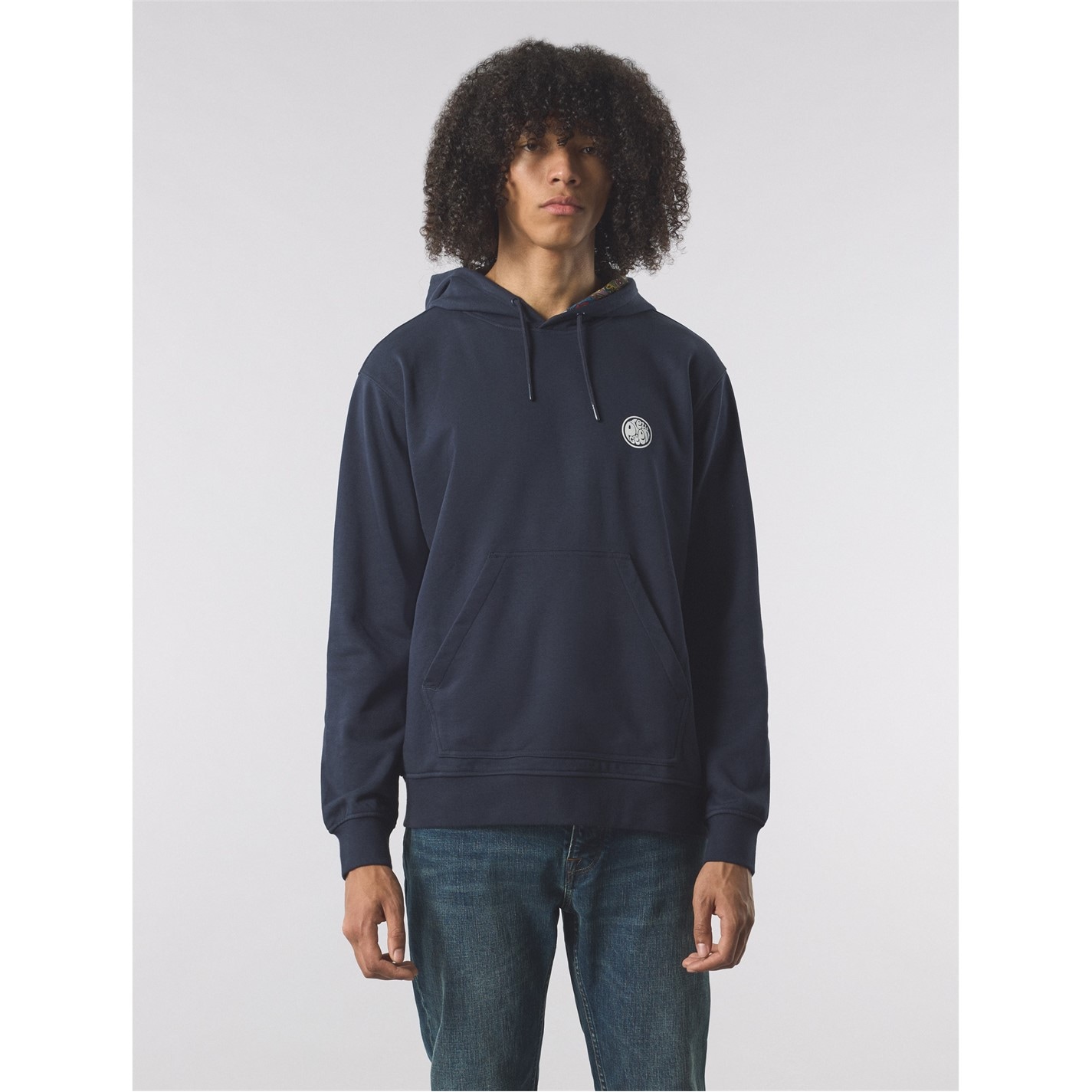 Mikina Pretty Green Navy 2487419 Men's PG Lounge Hoodie - 2