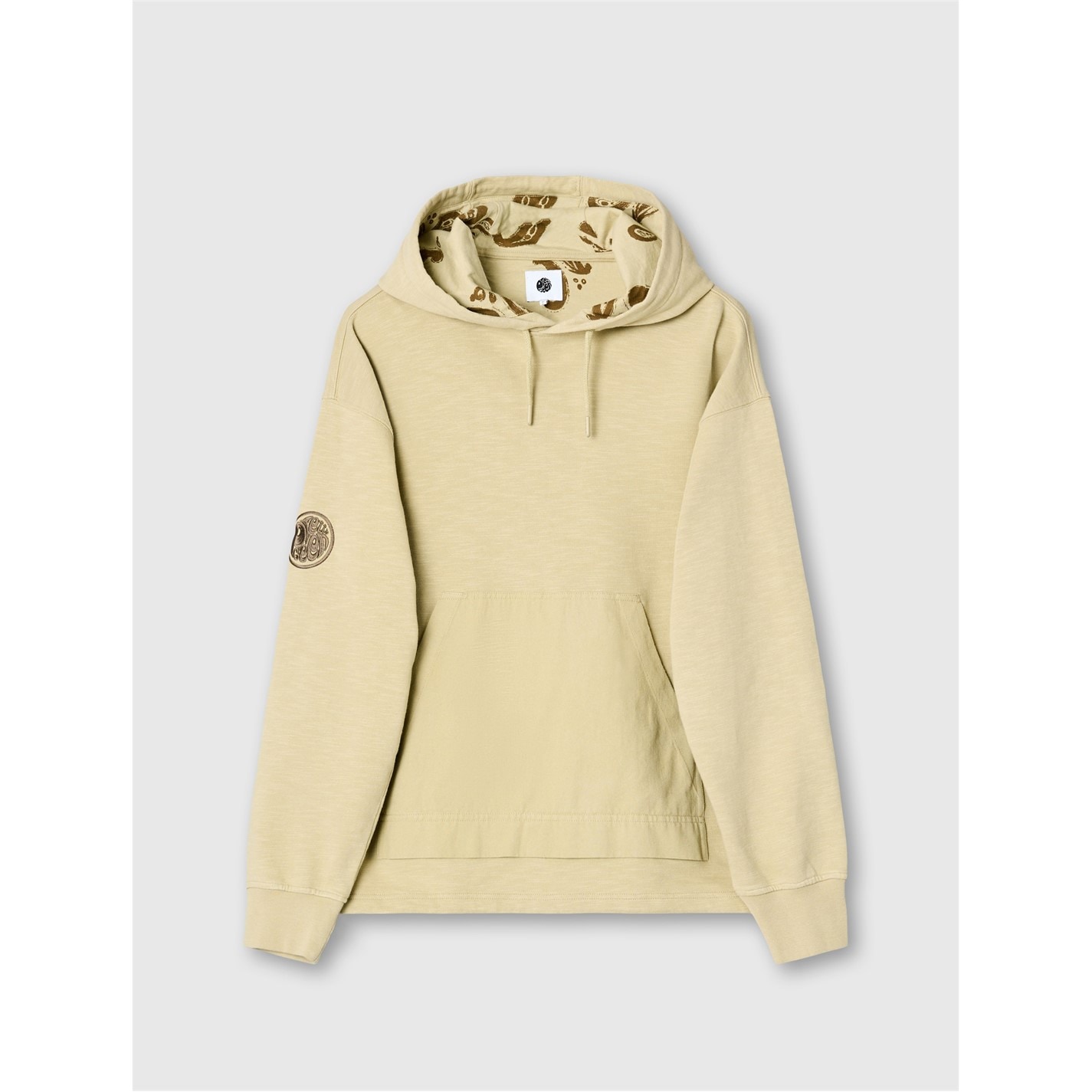 Mikina Pretty Green Taupe 5283771 Men's PG Stamford Hoodie - 1