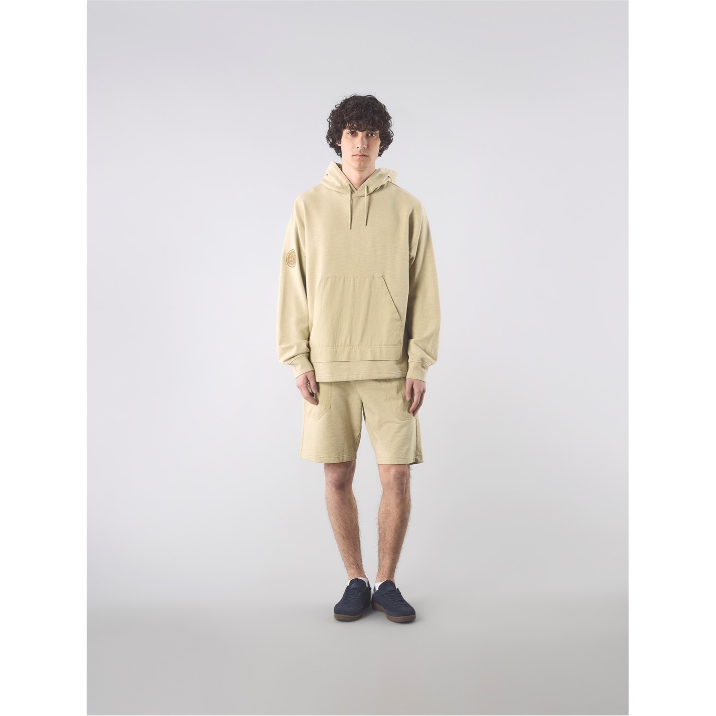 Mikina Pretty Green Taupe 5283771 Men's PG Stamford Hoodie - 2