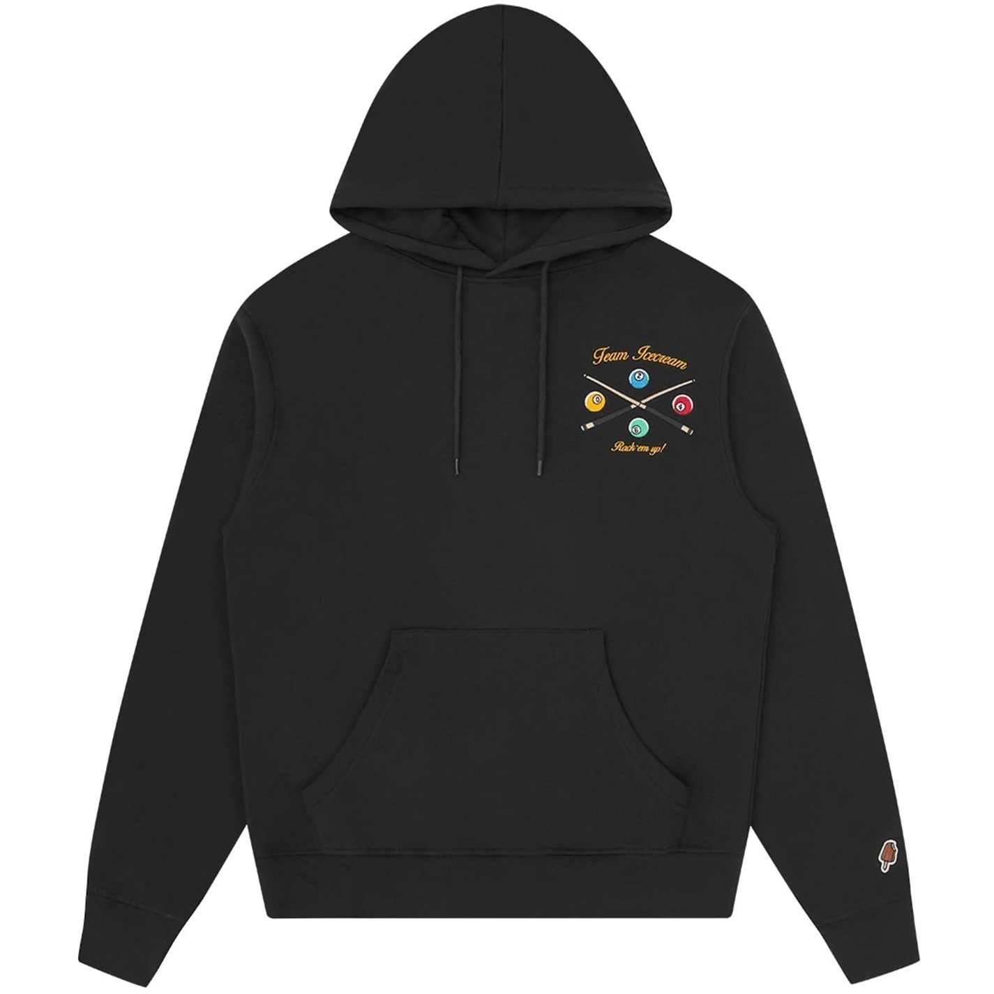 Mikina ICECREAM Black 7169451 Men's Overhead Hoodie - 1