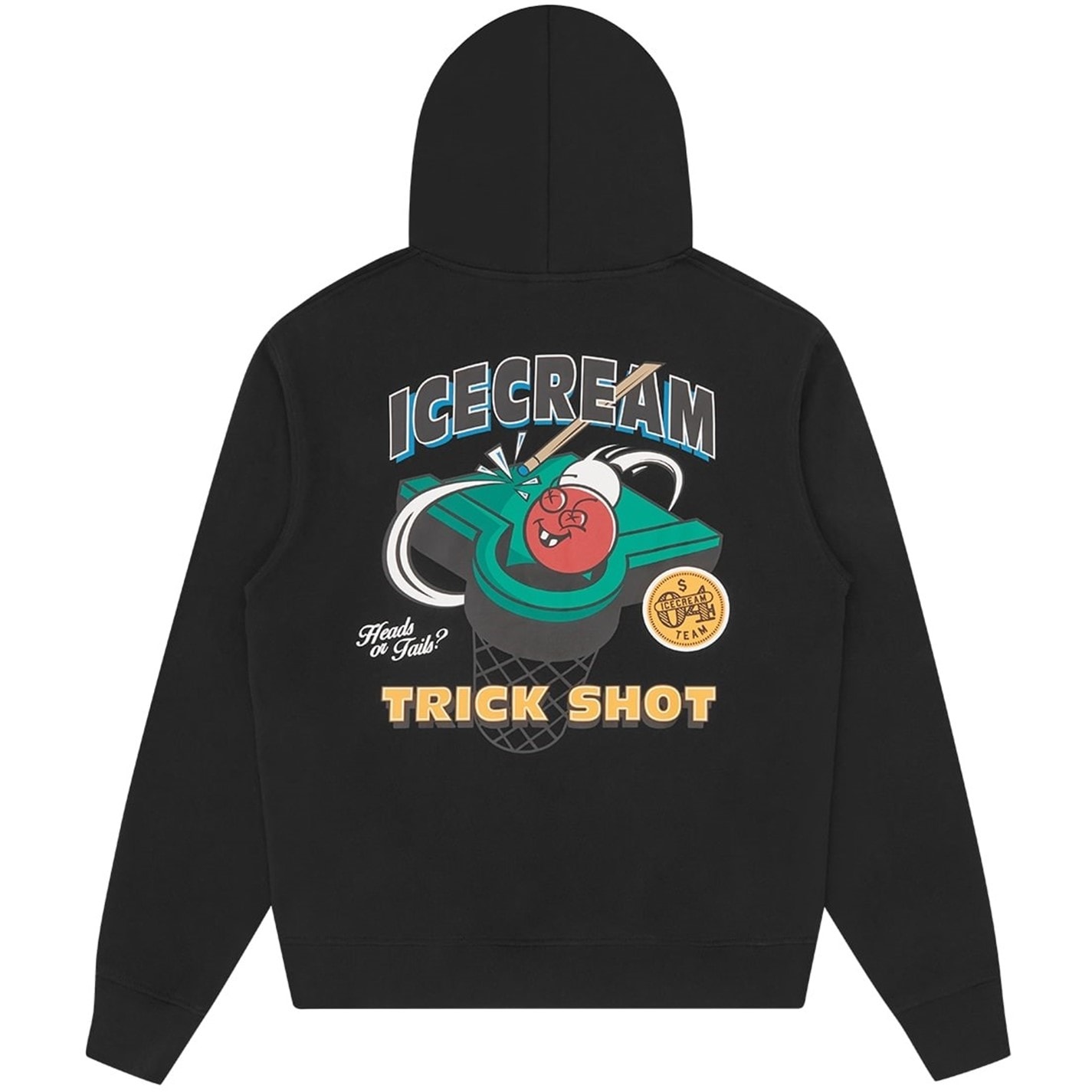 Mikina ICECREAM Black 7169451 Men's Overhead Hoodie - 2