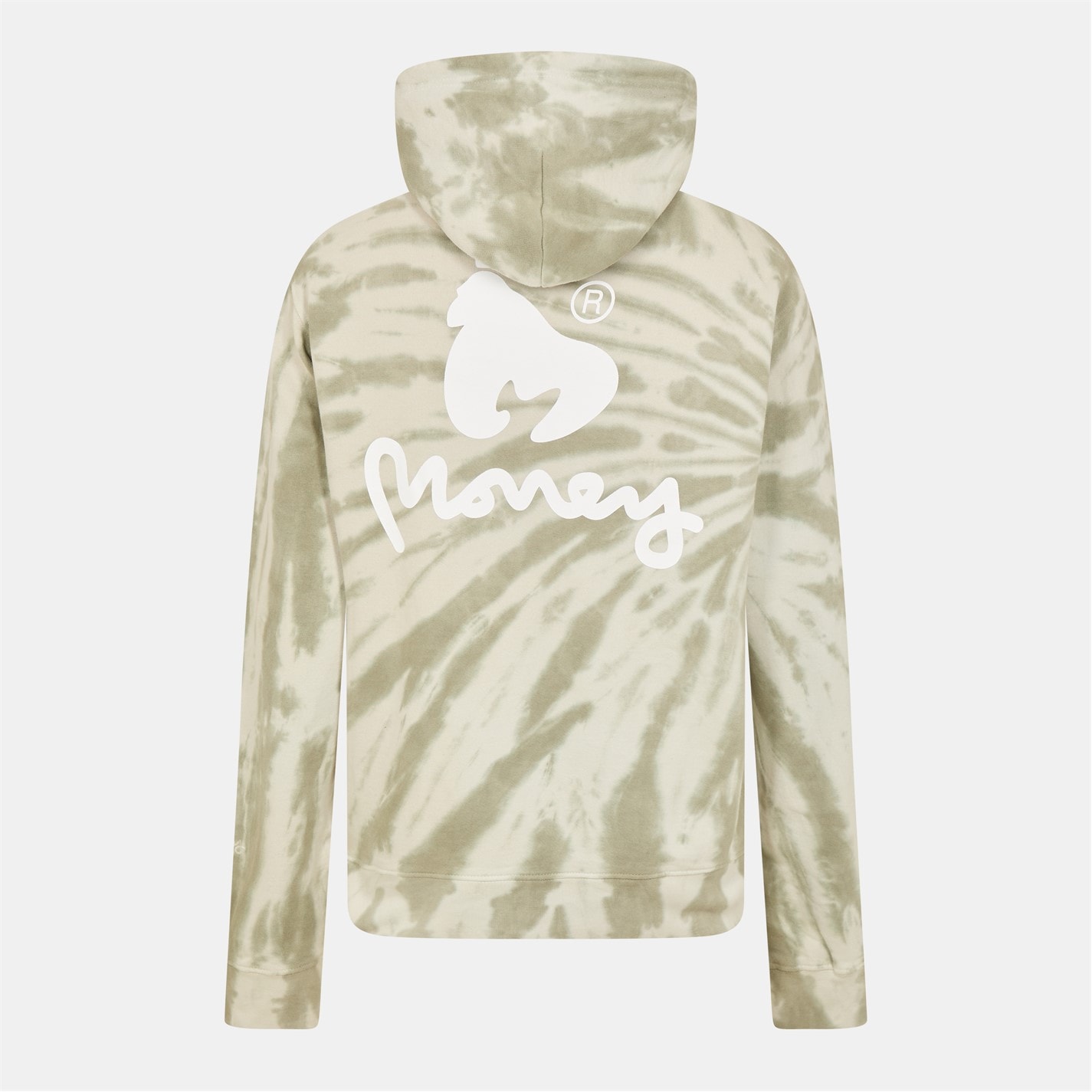 Mikina Money Castle Grey 4066584 Bleach Tie Hood - 2