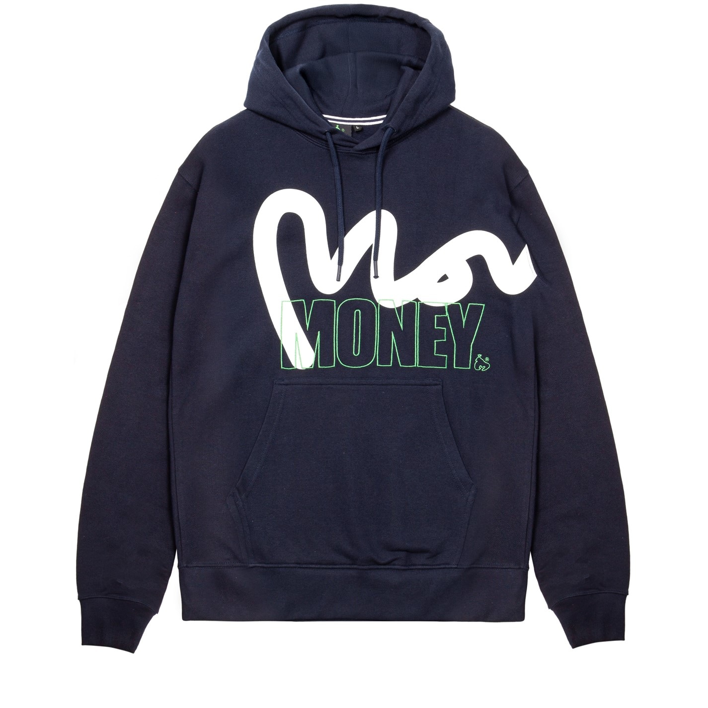 Mikina Money Navy 2749228 Stencil Block Hood - 1