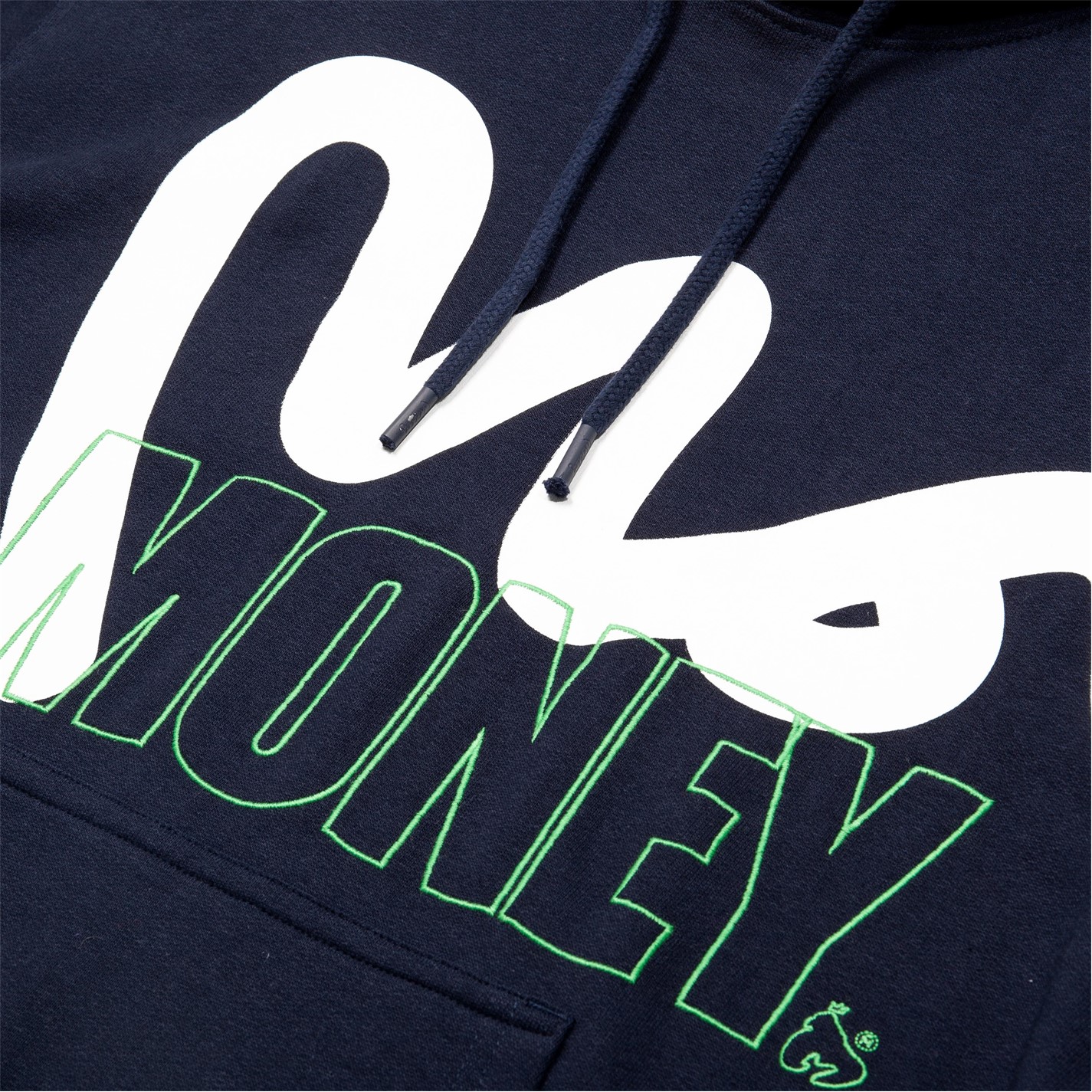 Mikina Money Navy 2749228 Stencil Block Hood - 3