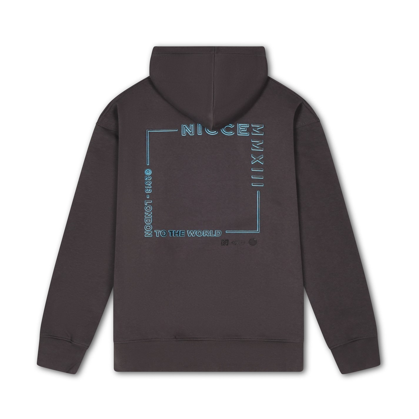 Mikina Nicce Coal 6527542 Men's Davido Pull Over Hoodie - 2