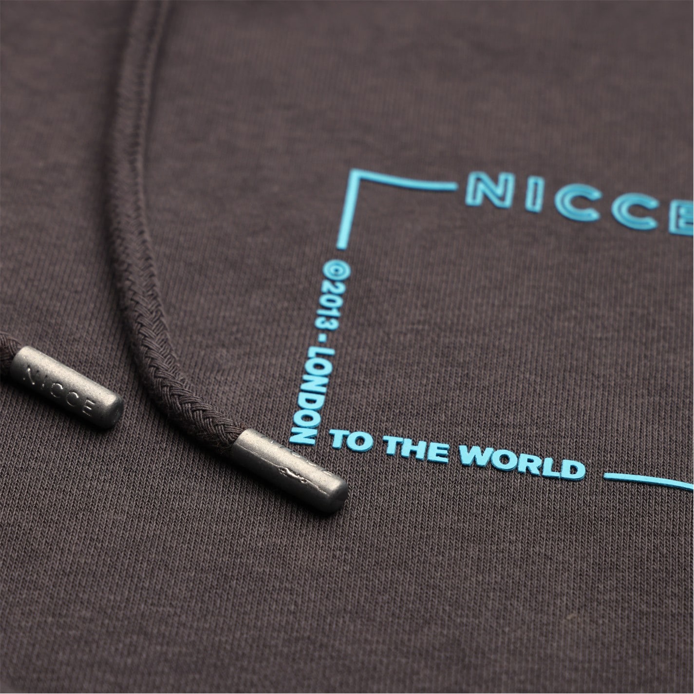 Mikina Nicce Coal 6527542 Men's Davido Pull Over Hoodie - 4