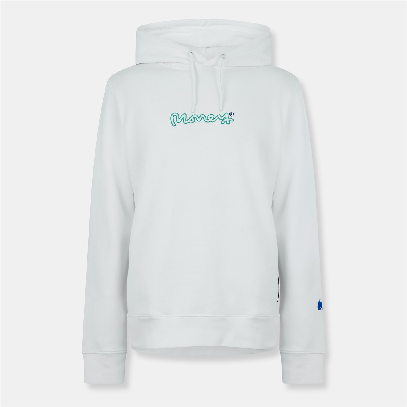 Mikina Money White 3690214 Men's Drop Signature Hoodie - 1
