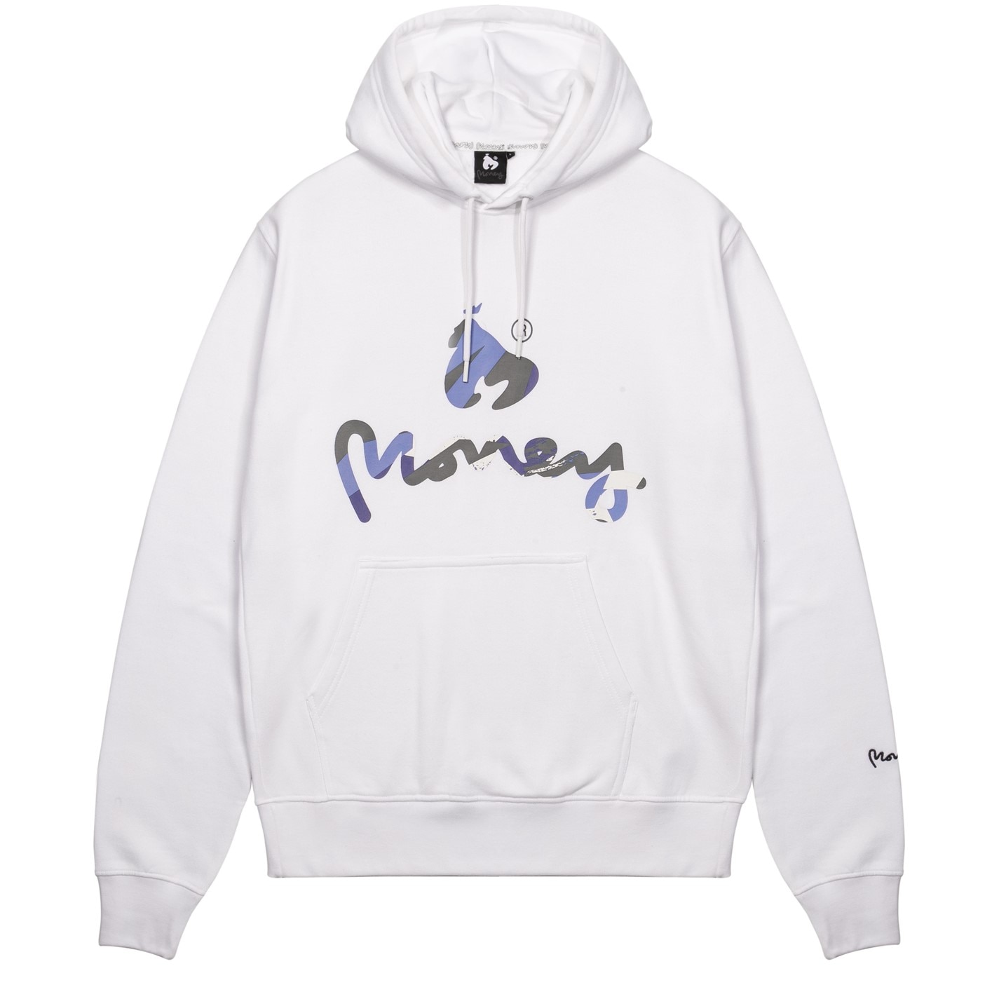Mikina Money White 7535126 Infil Combo Hood - 1