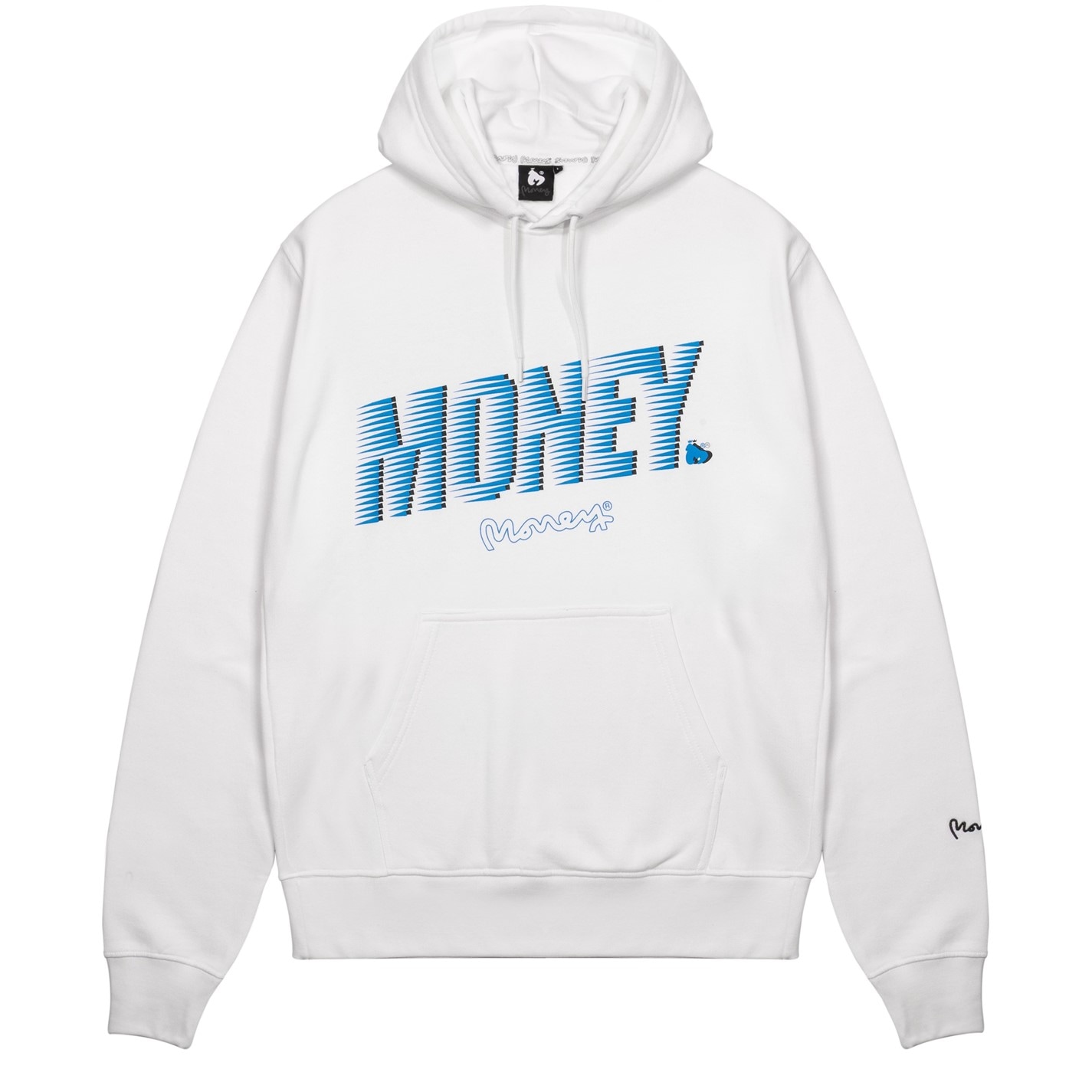 Mikina Money White 9922428 Zoom Ape Hood - 1