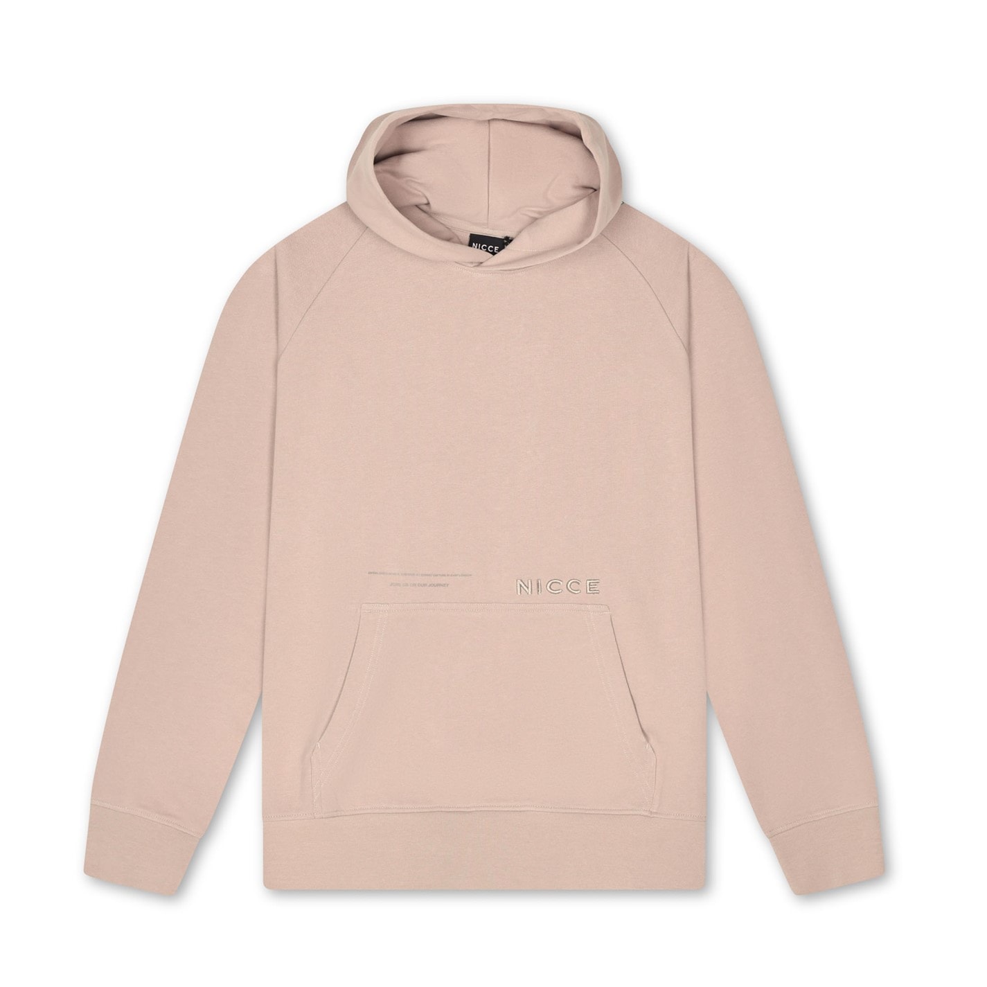 Mikina Nicce Ash Grey 4143997 Men's Ess Pull Over Hoodie - 1