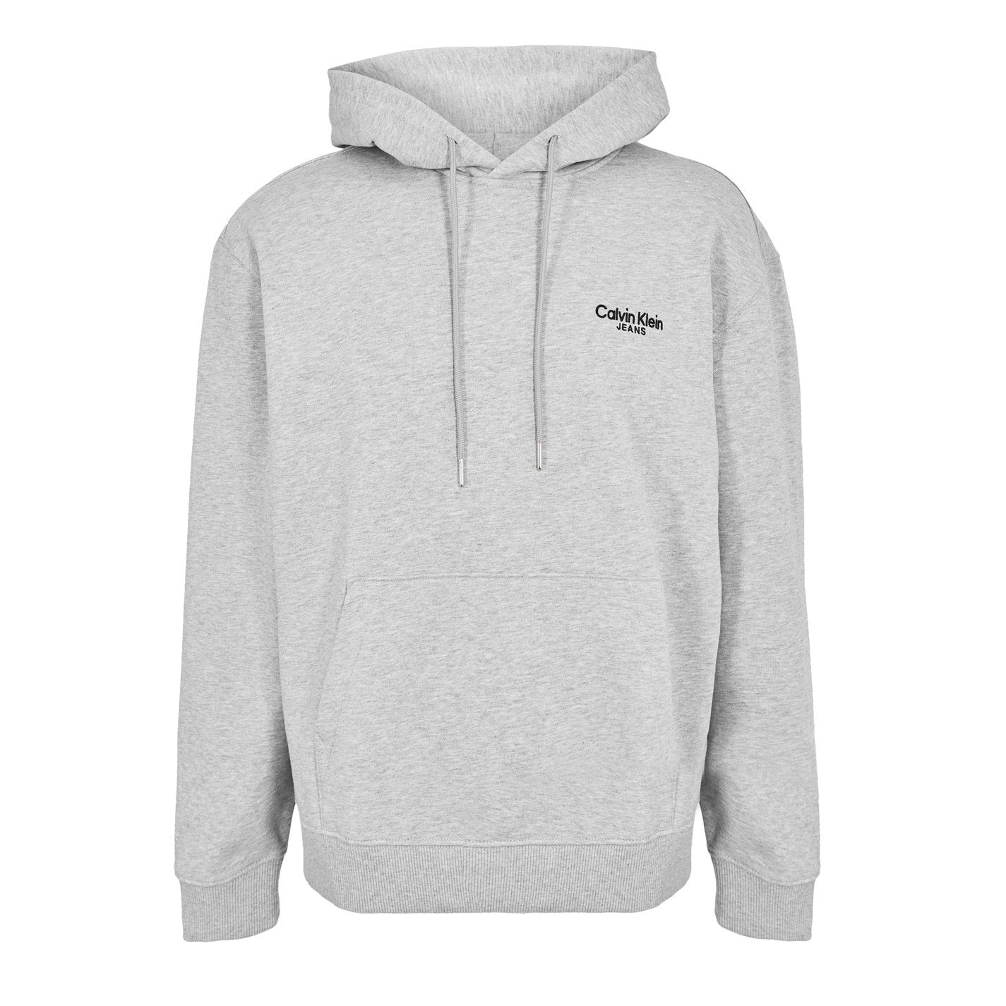 Mikina Calvin Klein Jeans Heroic Grey Htr 4632439 Men's Back Print Hoodie - 1