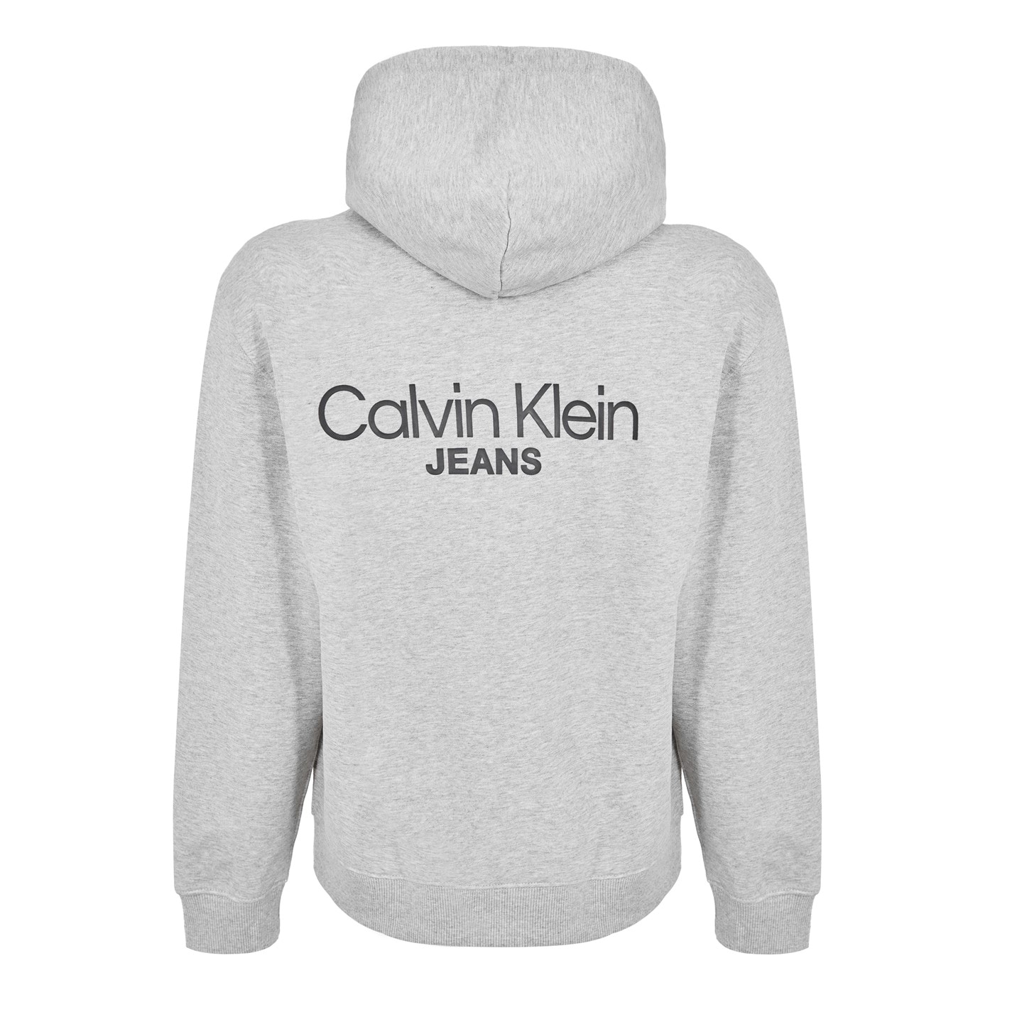 Mikina Calvin Klein Jeans Heroic Grey Htr 4632439 Men's Back Print Hoodie - 2