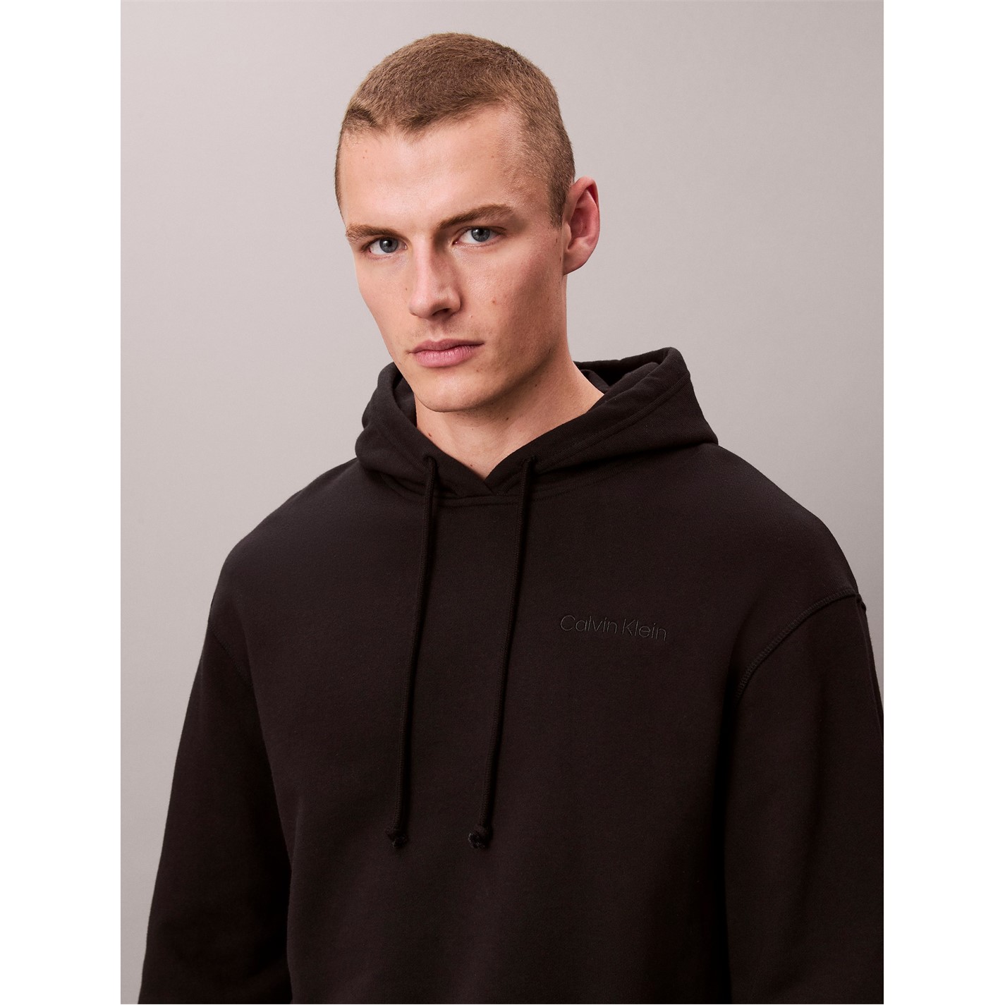 Mikina Calvin Klein Black 9396500 Men's Pullover Hoodie - 5