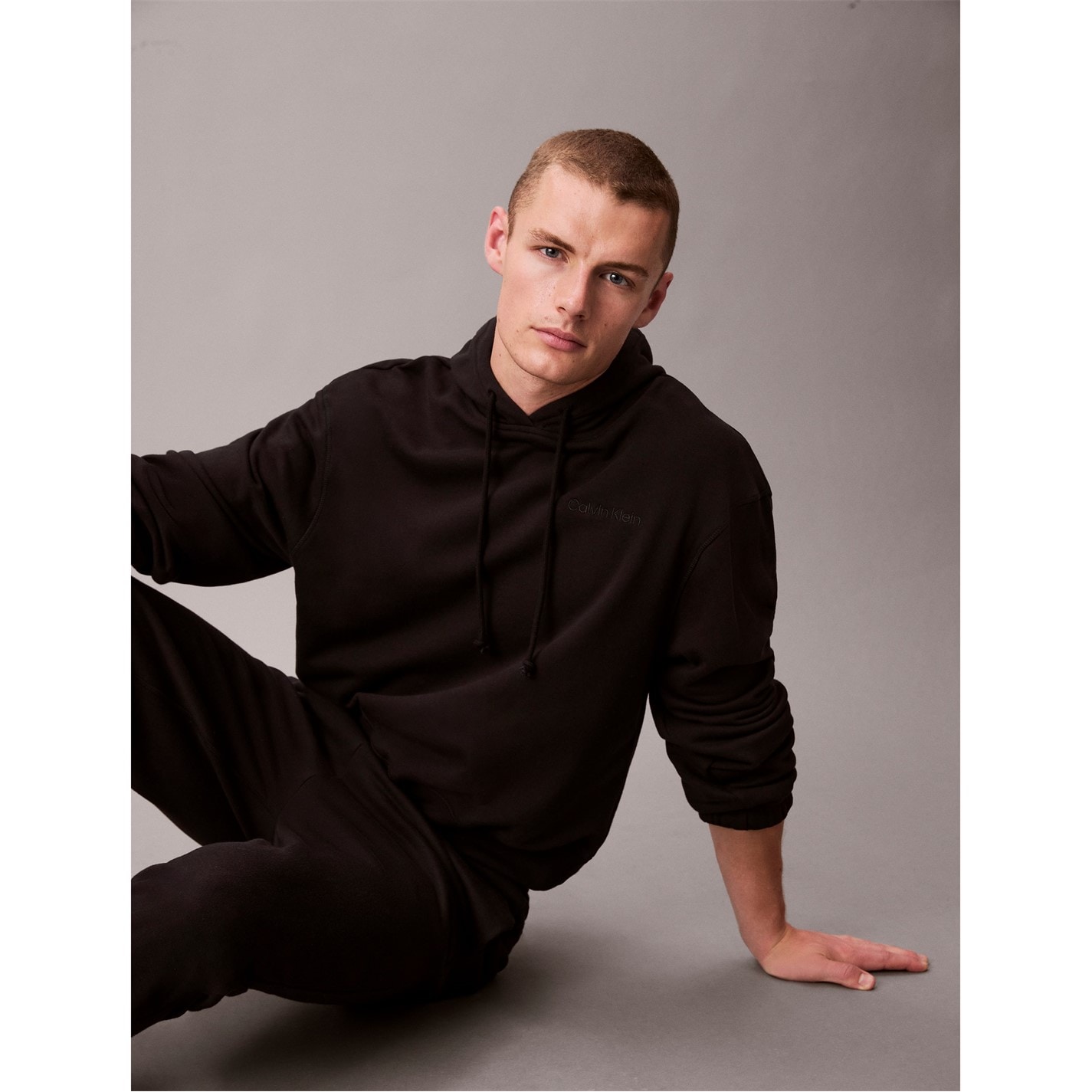 Mikina Calvin Klein Black 9396500 Men's Pullover Hoodie - 6