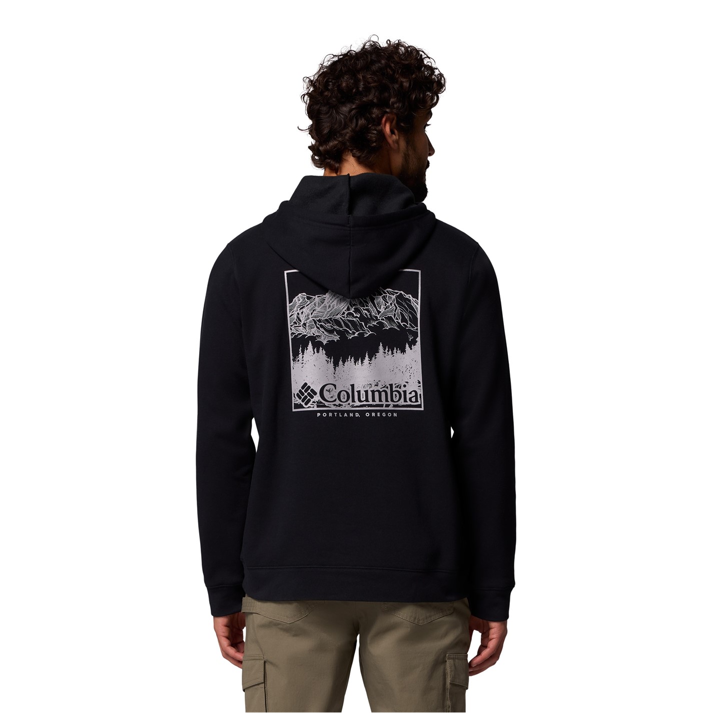 Mikina Columbia Black 3847932 Trek OTH Graphic Hoodie Mens - 2