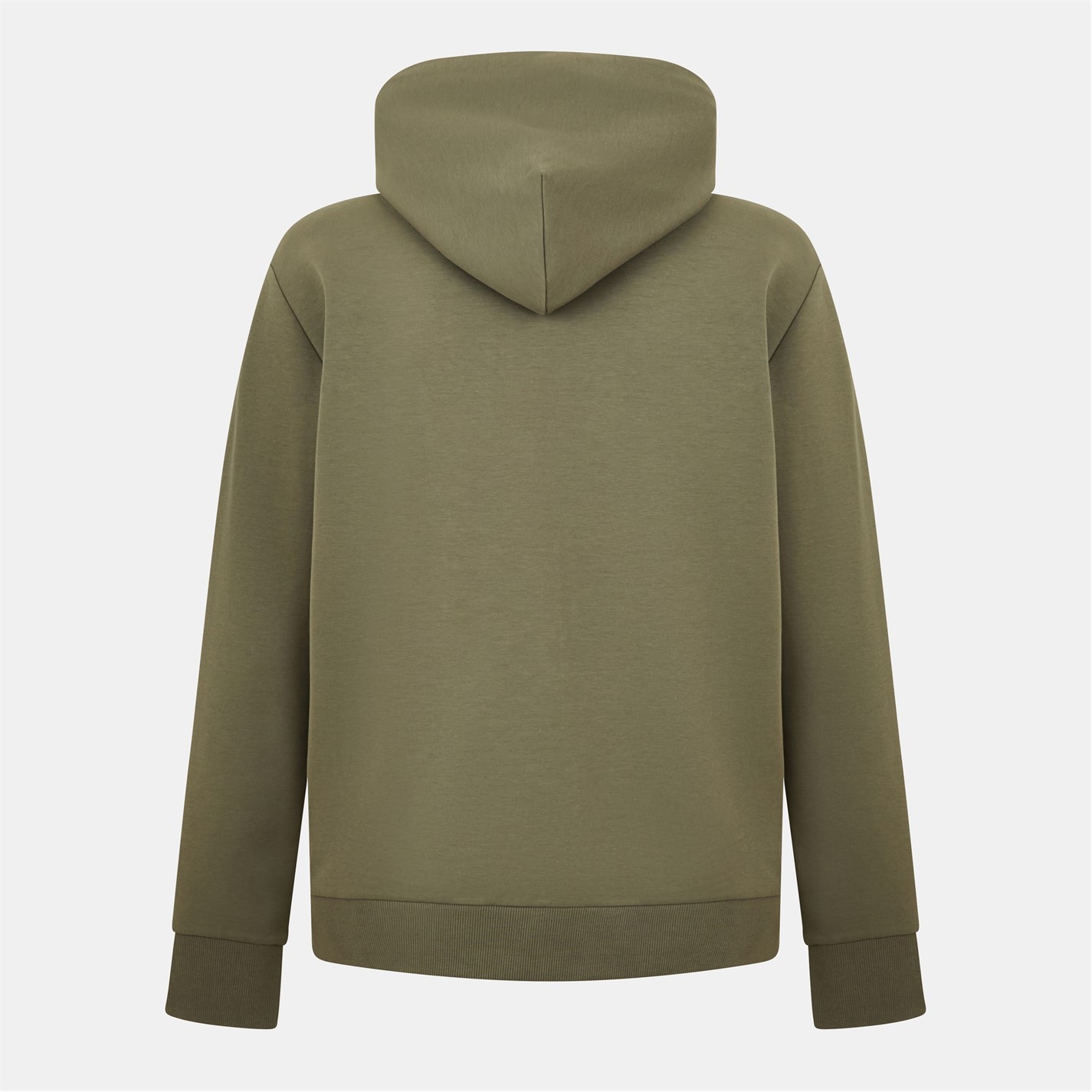 Mikina Boss Dark Beige 257 5882216 Mens BOSS GREEN Full-Zip Hoodie with Adjustable Drawstring Hood - Streamlined Design - 2