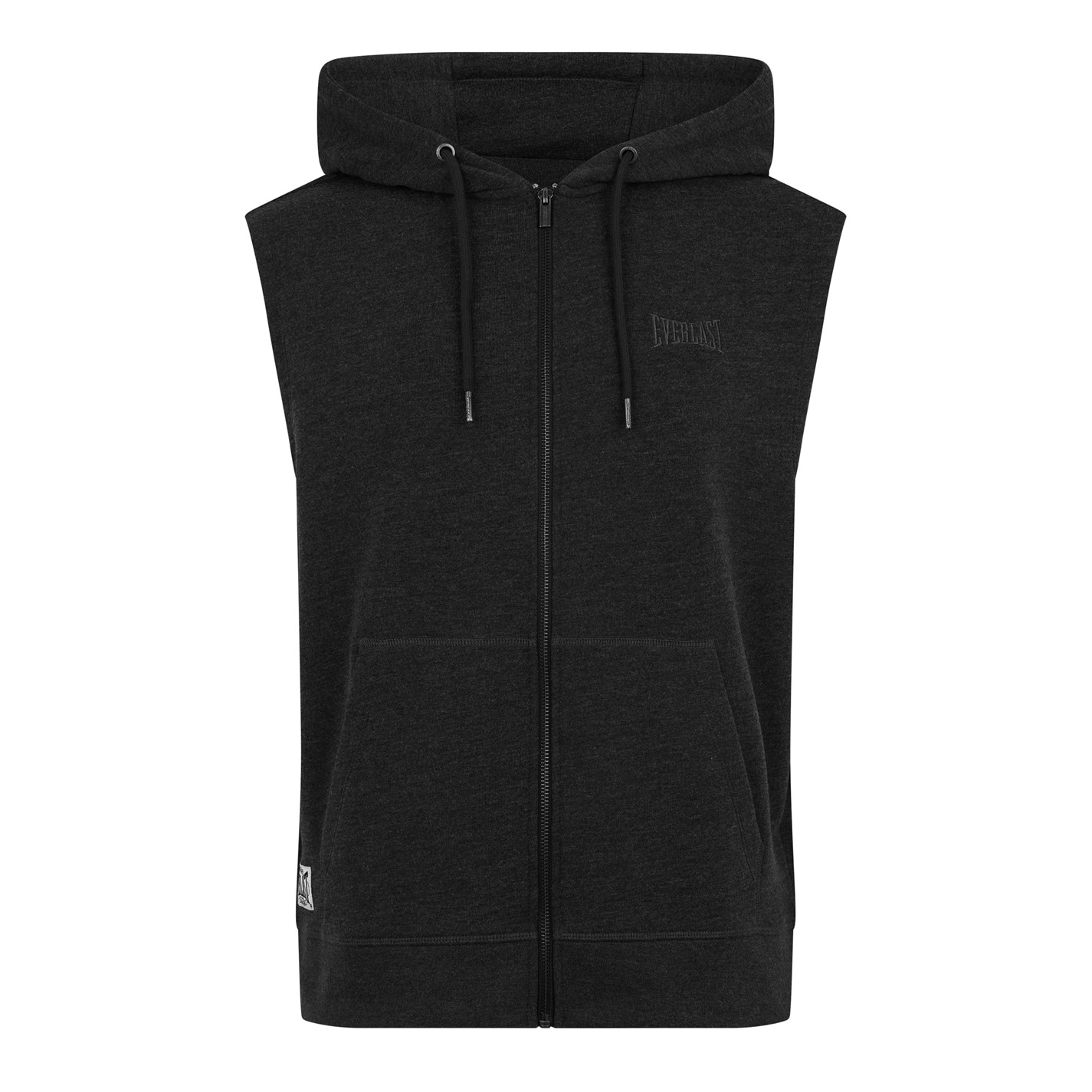 Mikina Everlast Charcoal 559030 Box Sleeveless Hoodie Mens - 5