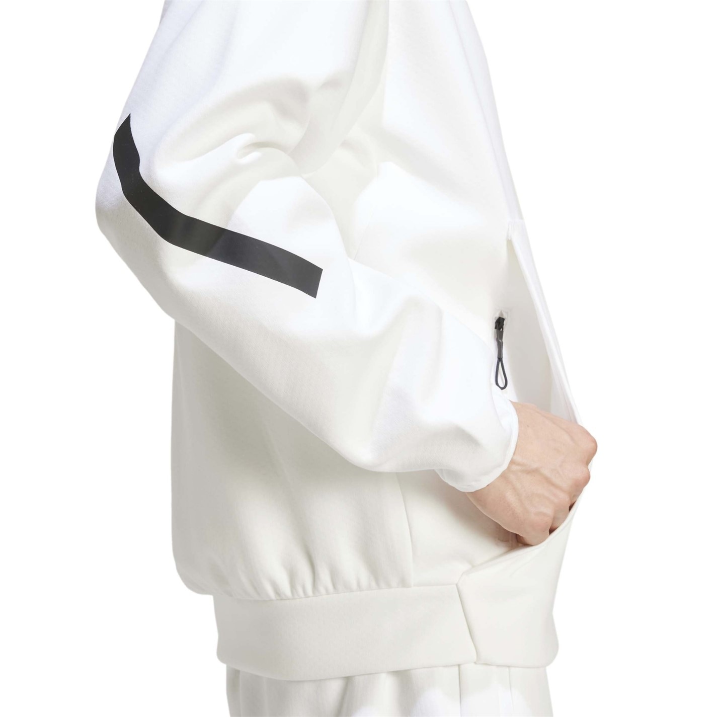 Mikina adidas White 3363584 M Z.N.E. Fz Hoody Mens - 5