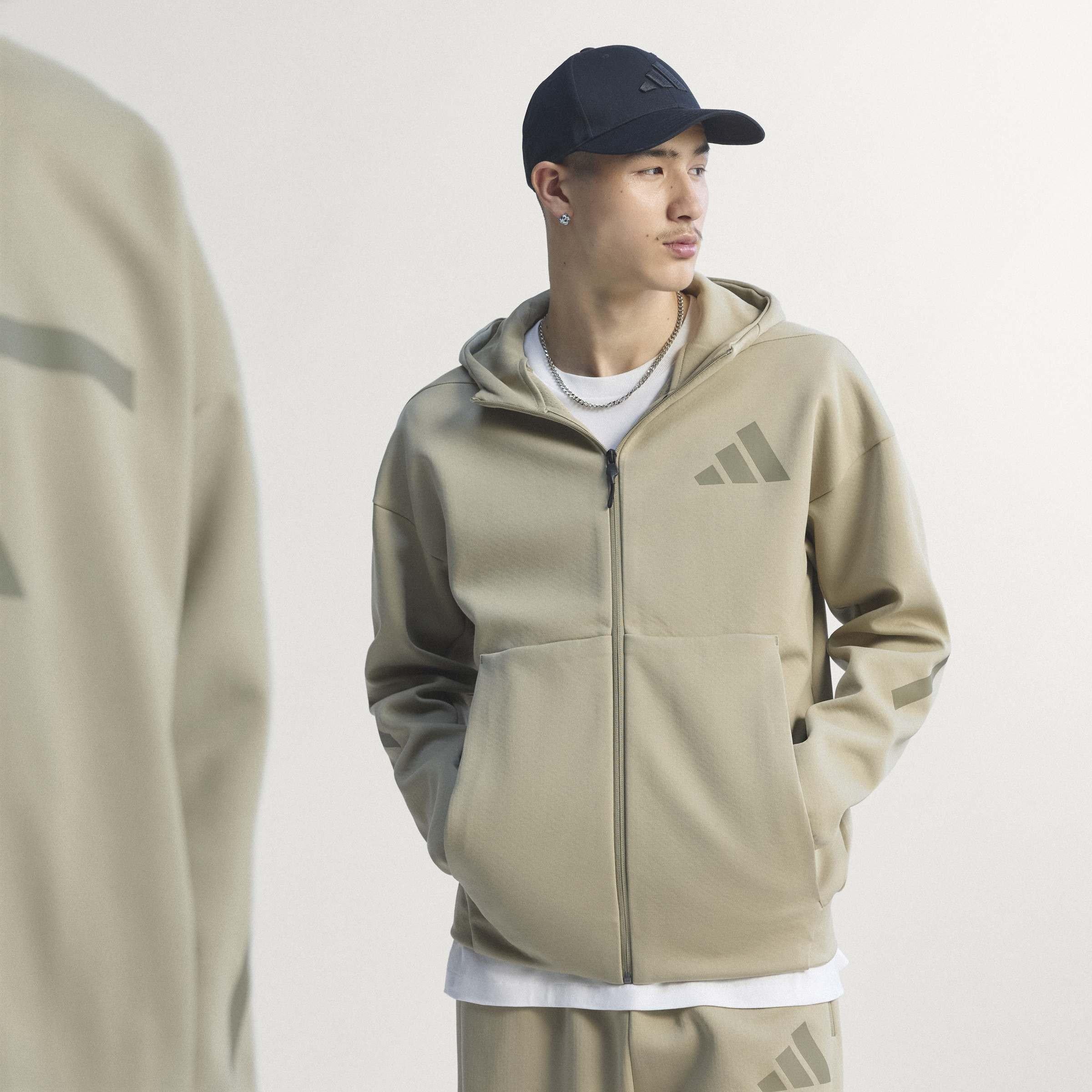 Mikina adidas Wonder Cargo 2052963 Men's Z.N.E. Full Zip Hoodie - 7
