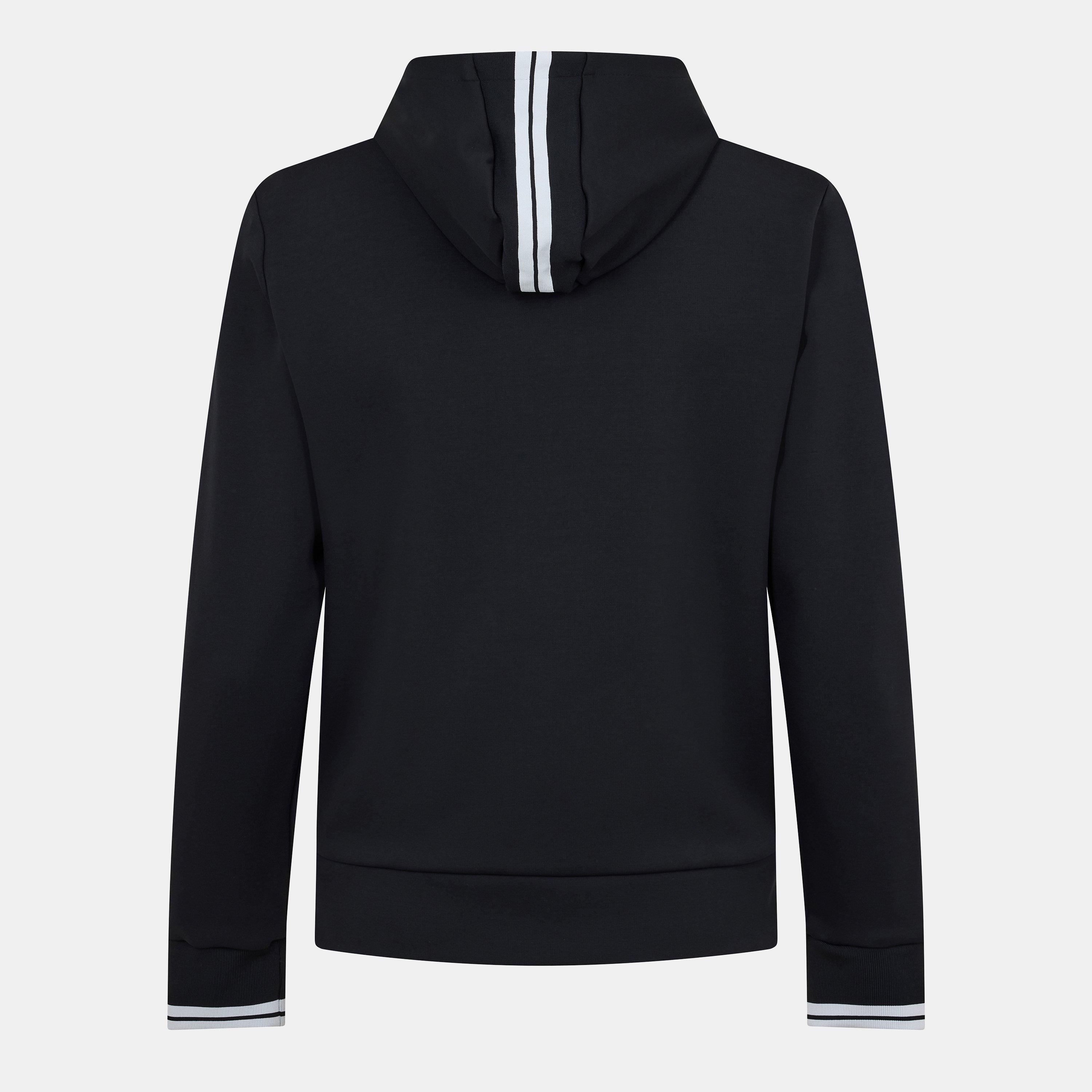 Mikina Boss Black 7553685 Men's Zip Hoodie, Advanced Stretch - 1