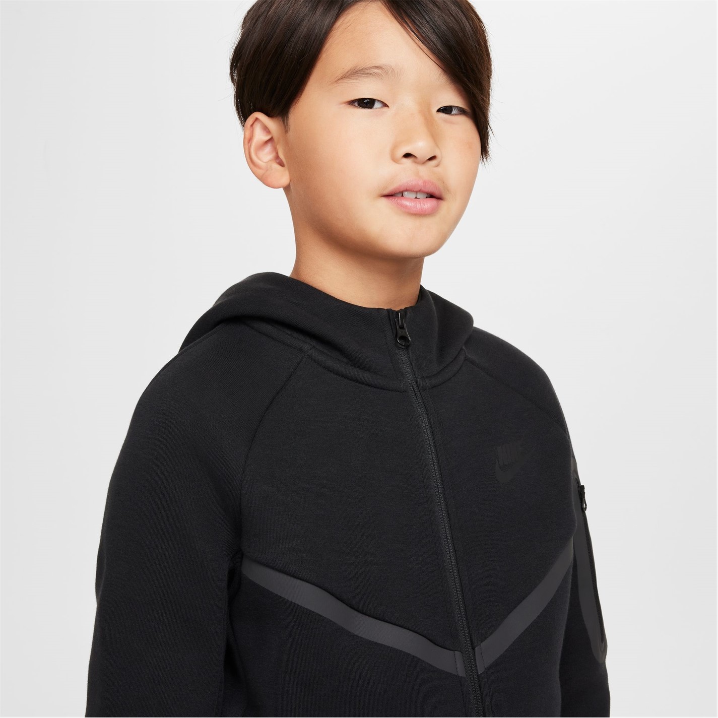 Nike Sportswear Tech Fleece Big Kids'  Full-Zip Hoodie - 3