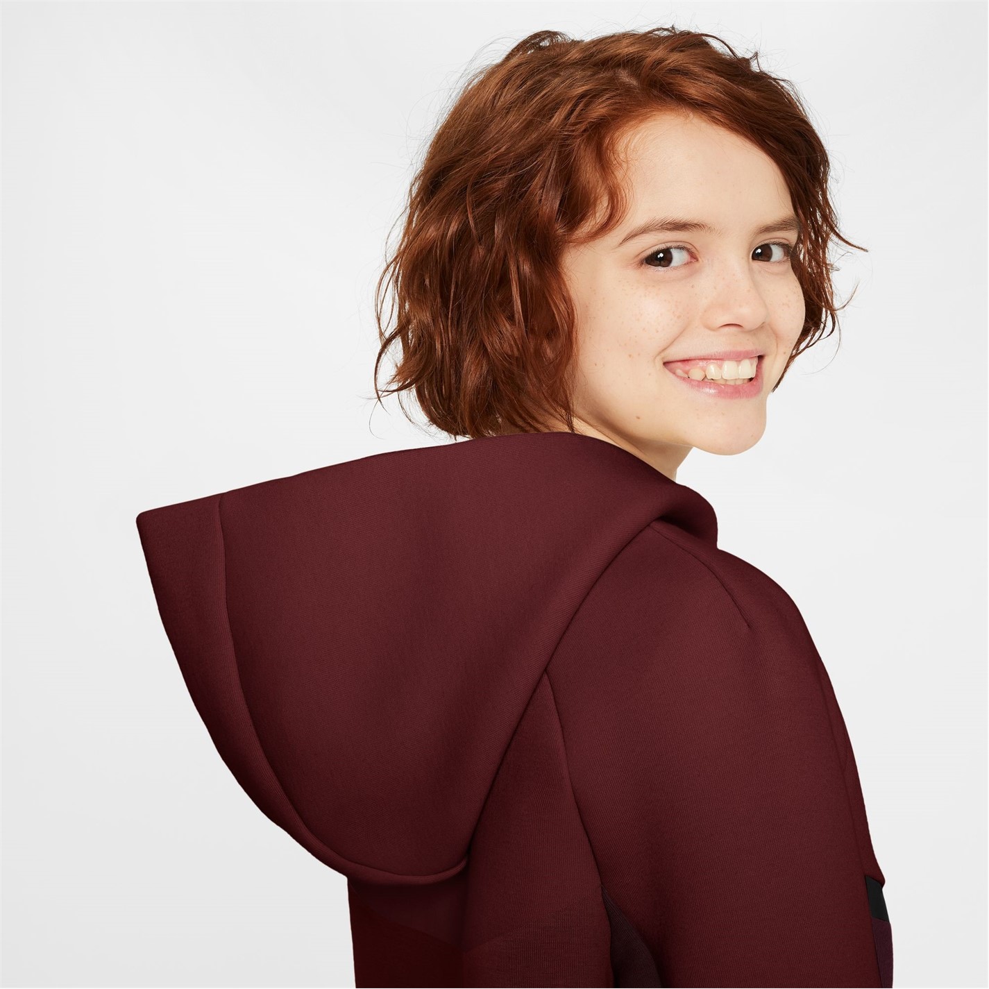 Nike Sportswear Tech Fleece Full-Zip Hoodie Juniors - 9