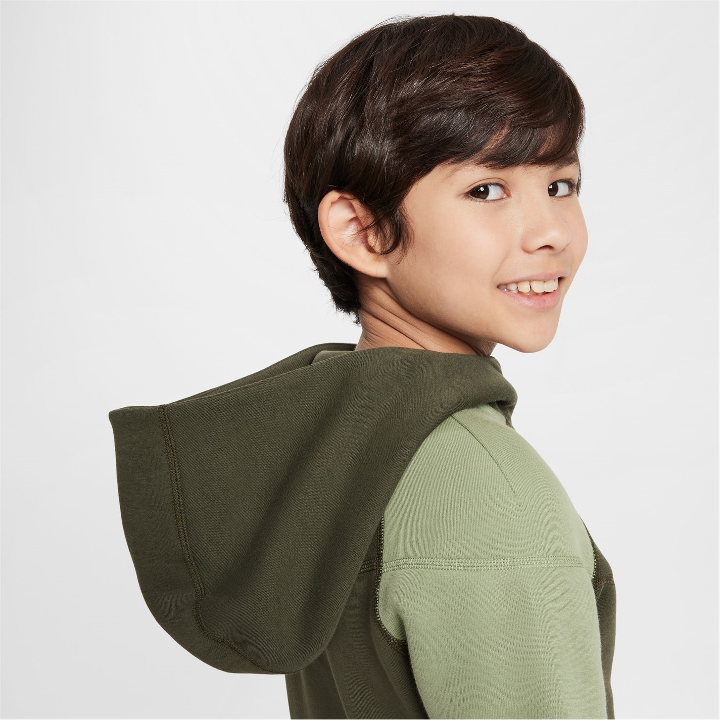 Nike Sportswear Tech Fleece Big Kids'  Full-Zip Hoodie - 5