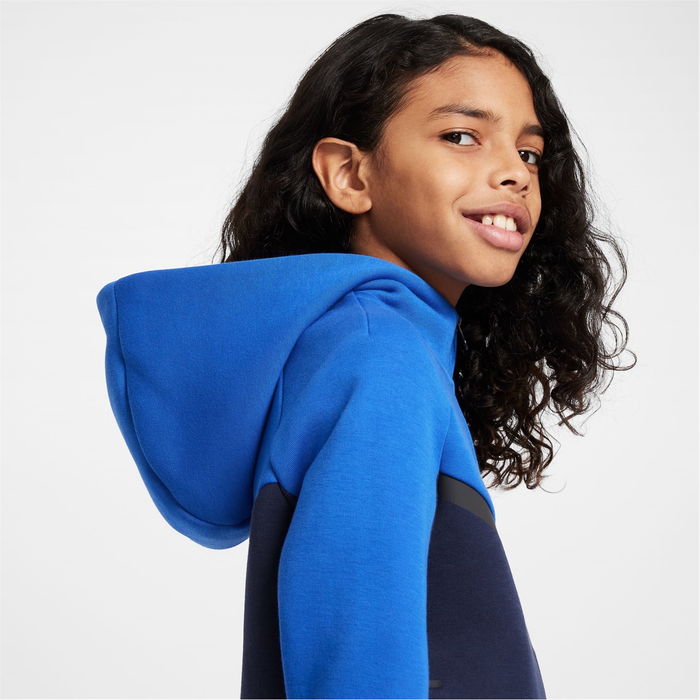 Nike Sportswear Tech Fleece Big Kids'  Full-Zip Hoodie - 8