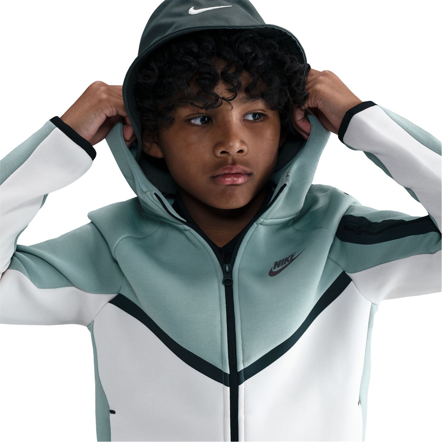 Nike Sportswear Tech Fleece Full-Zip Hoodie Juniors - 5
