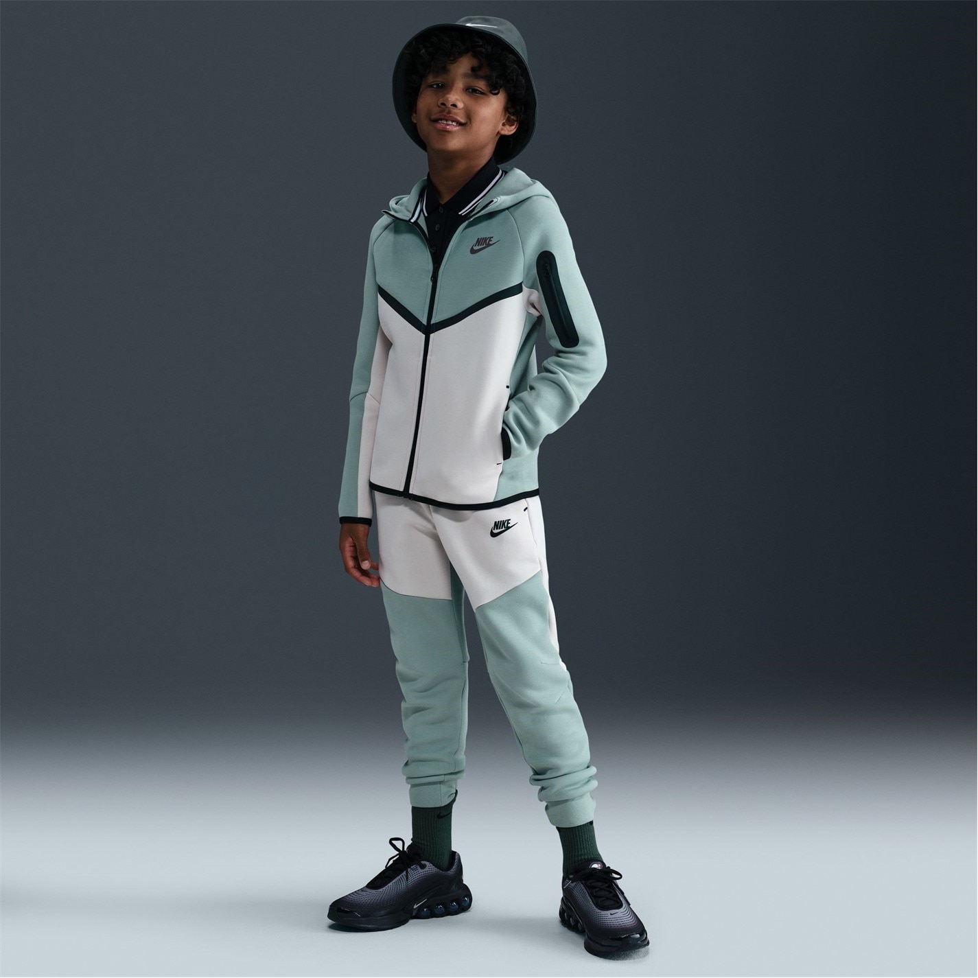 Nike Sportswear Tech Fleece Full-Zip Hoodie Juniors - 7